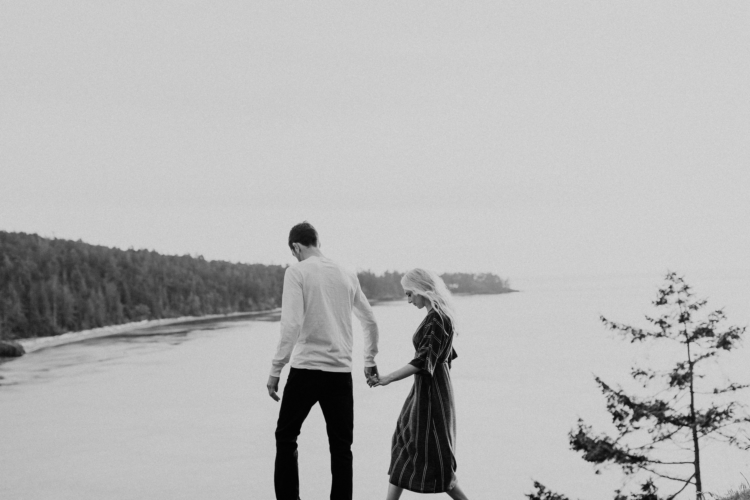 Deception Pass Engagement Session | Between the Pine Adventure Elopement Photography