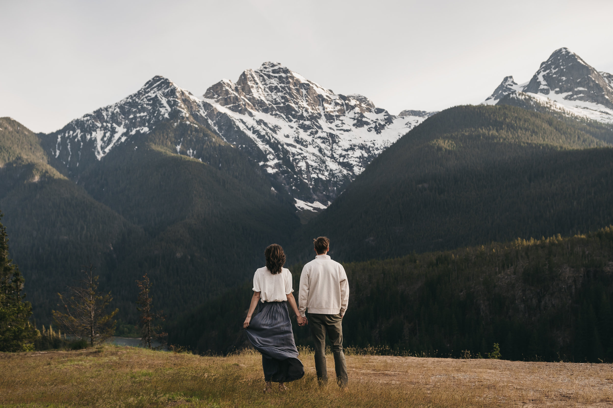 North Cascades Engagement Session | Between the Pine Adventure Elopement Photography