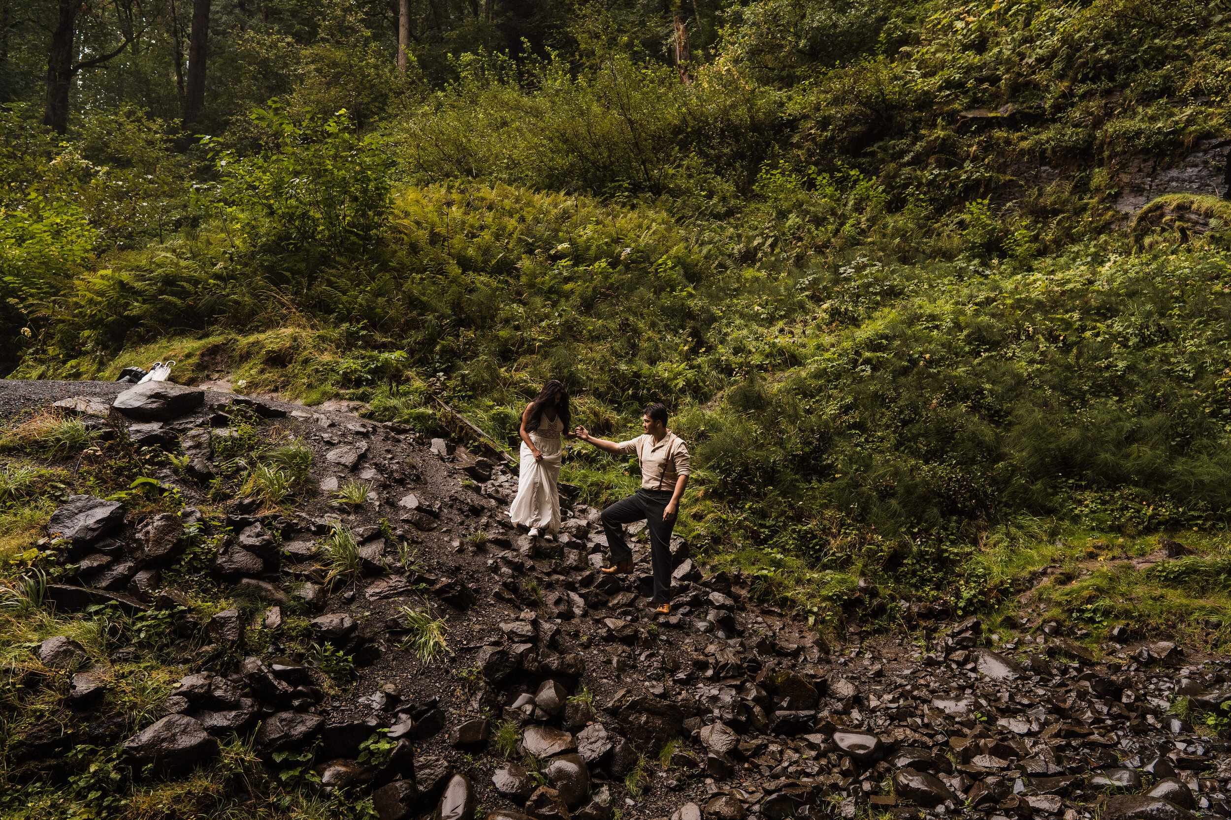 Columbia River Gorge: Elopement Style Vow Renewal | Between the Pine Adventure Elopement Photography