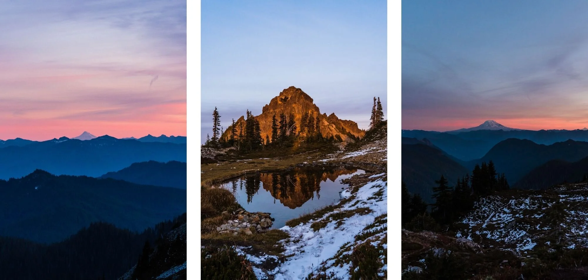 Intimate A Frame Cabin Wedding At Mount Rainier Between The Pine