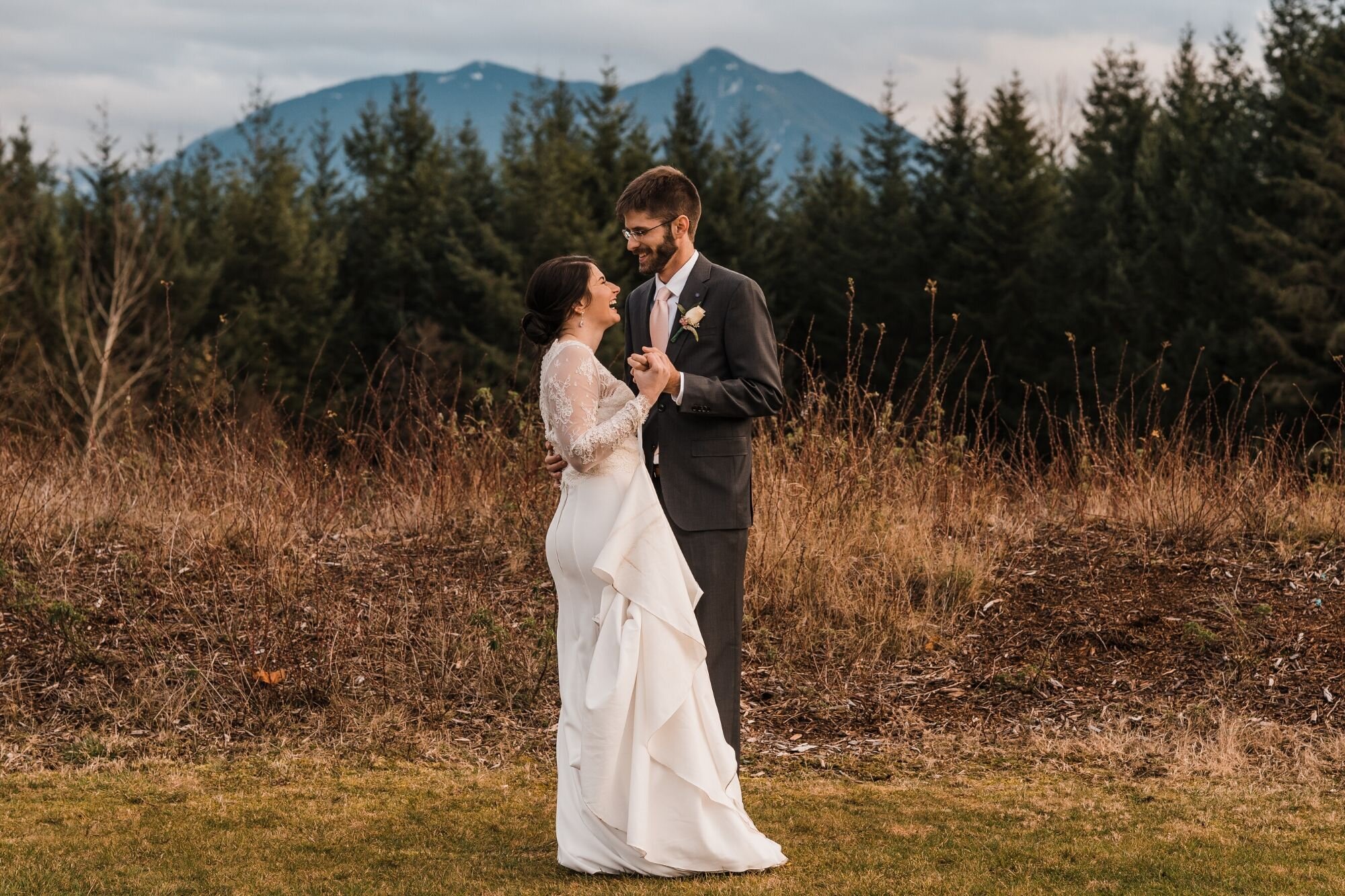Snoqualmie Valley Intimate Forest Elopement | Between the Pine Adventure Elopement Photography