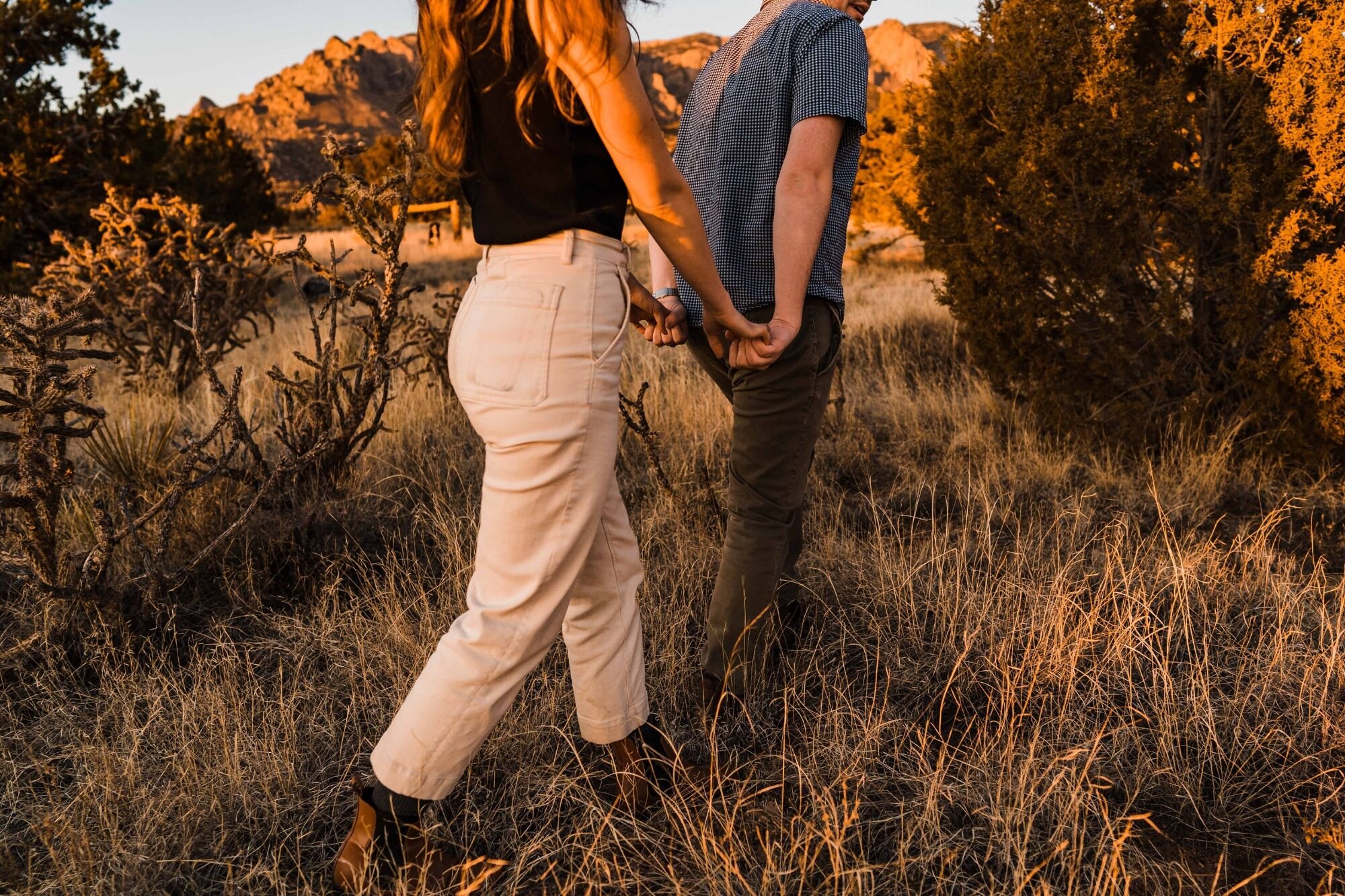 High Desert Couples Session in Albuquerque, New Mexico | Between the Pine Adventure Elopement and Wedding Photography
