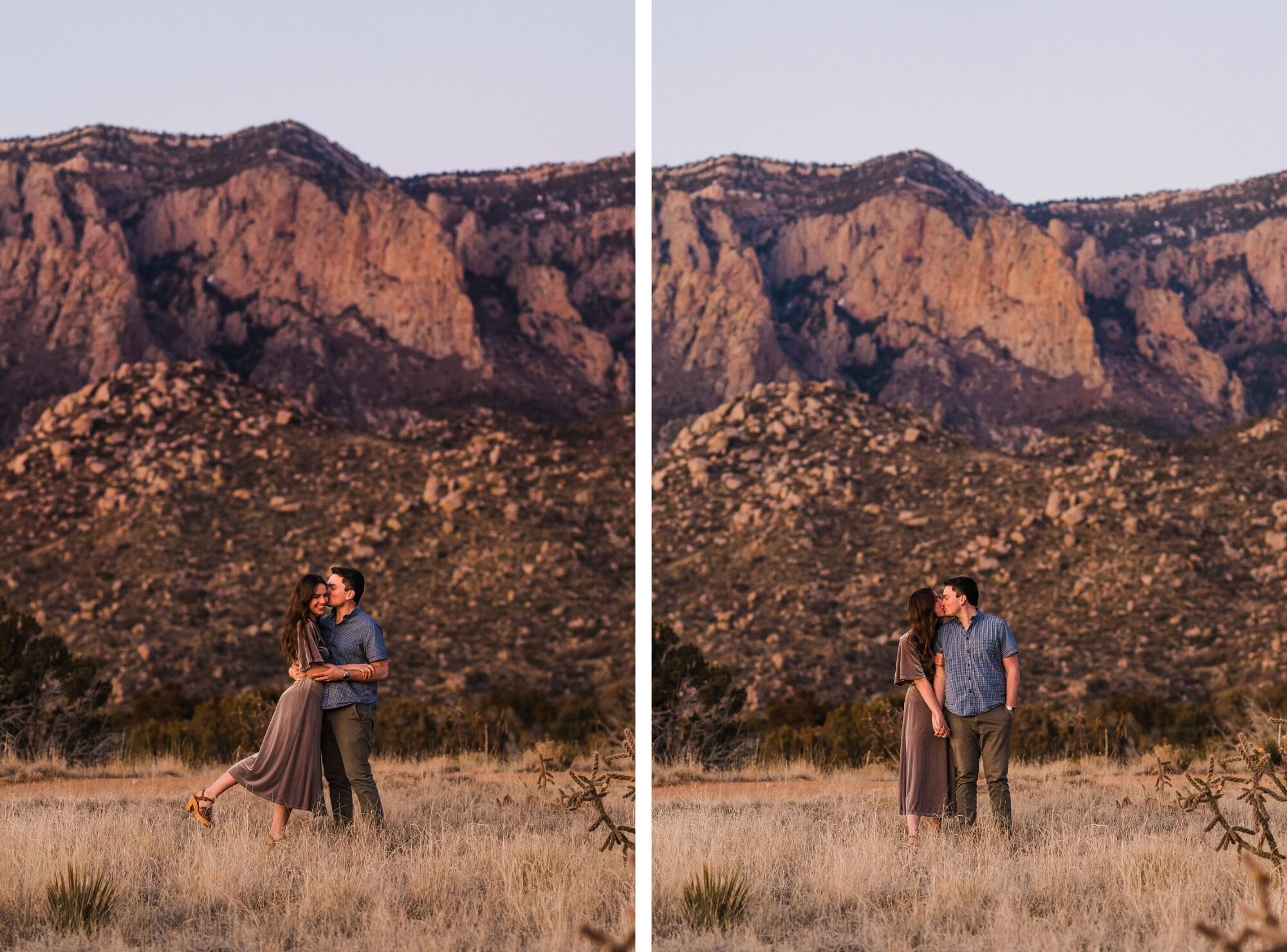 High Desert Photo Shoot In Albuquerque Between The Pine