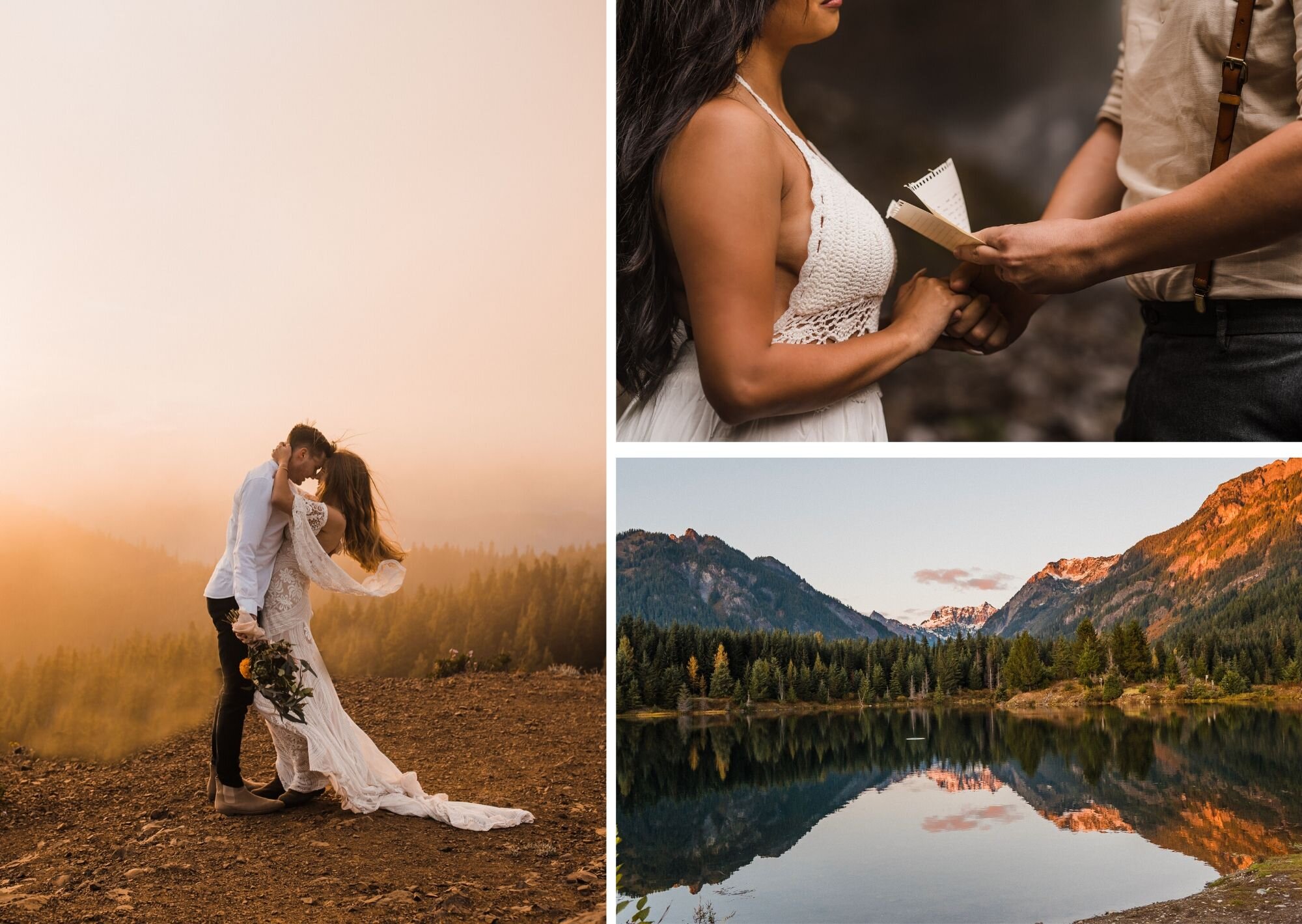 Best Places to Elope Near Seattle | Between the Pine Adventure Elopement Photography