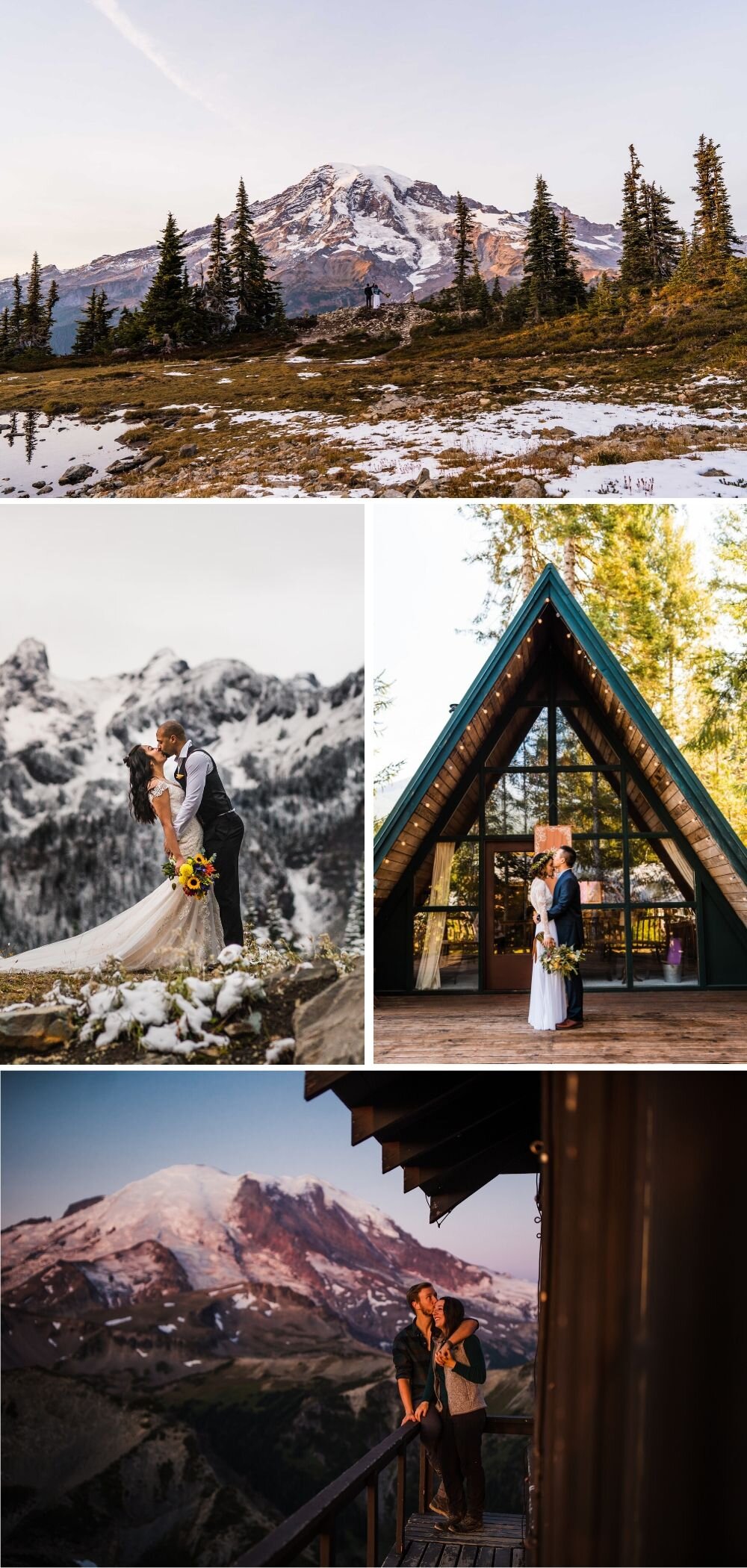 Best Places to Elope Near Seattle | Between the Pine Adventure Elopement Photography