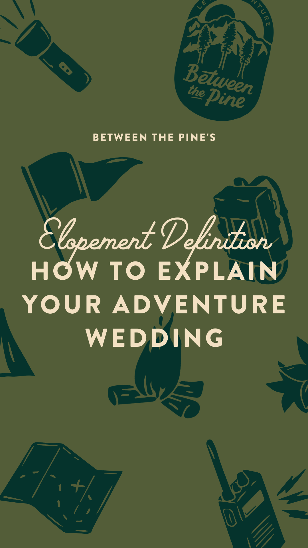 how to explain your elopement to family | between the pine elopement photography