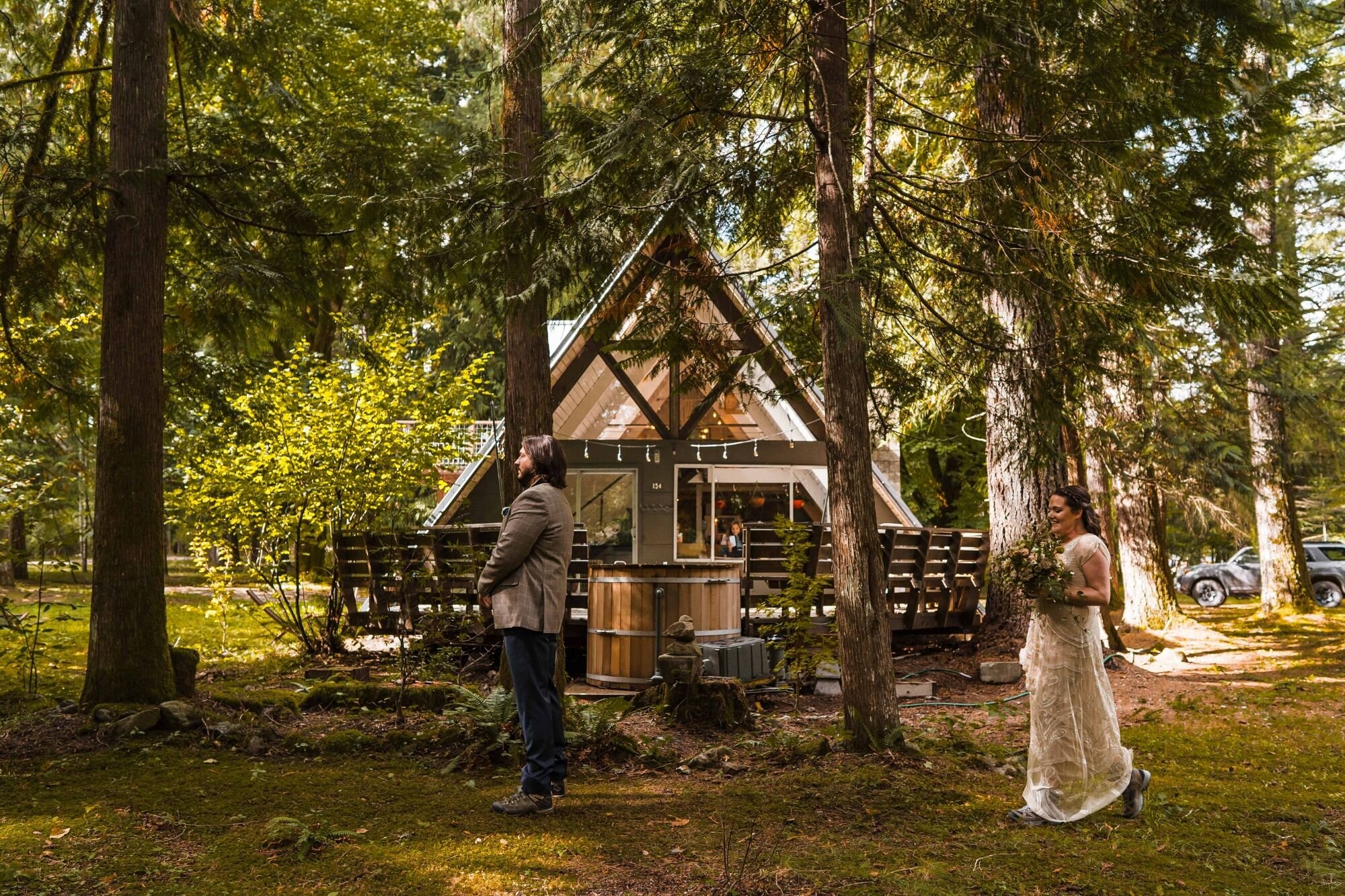 Little Owl Cabin Elopement at Mt Rainier — Between the Pine