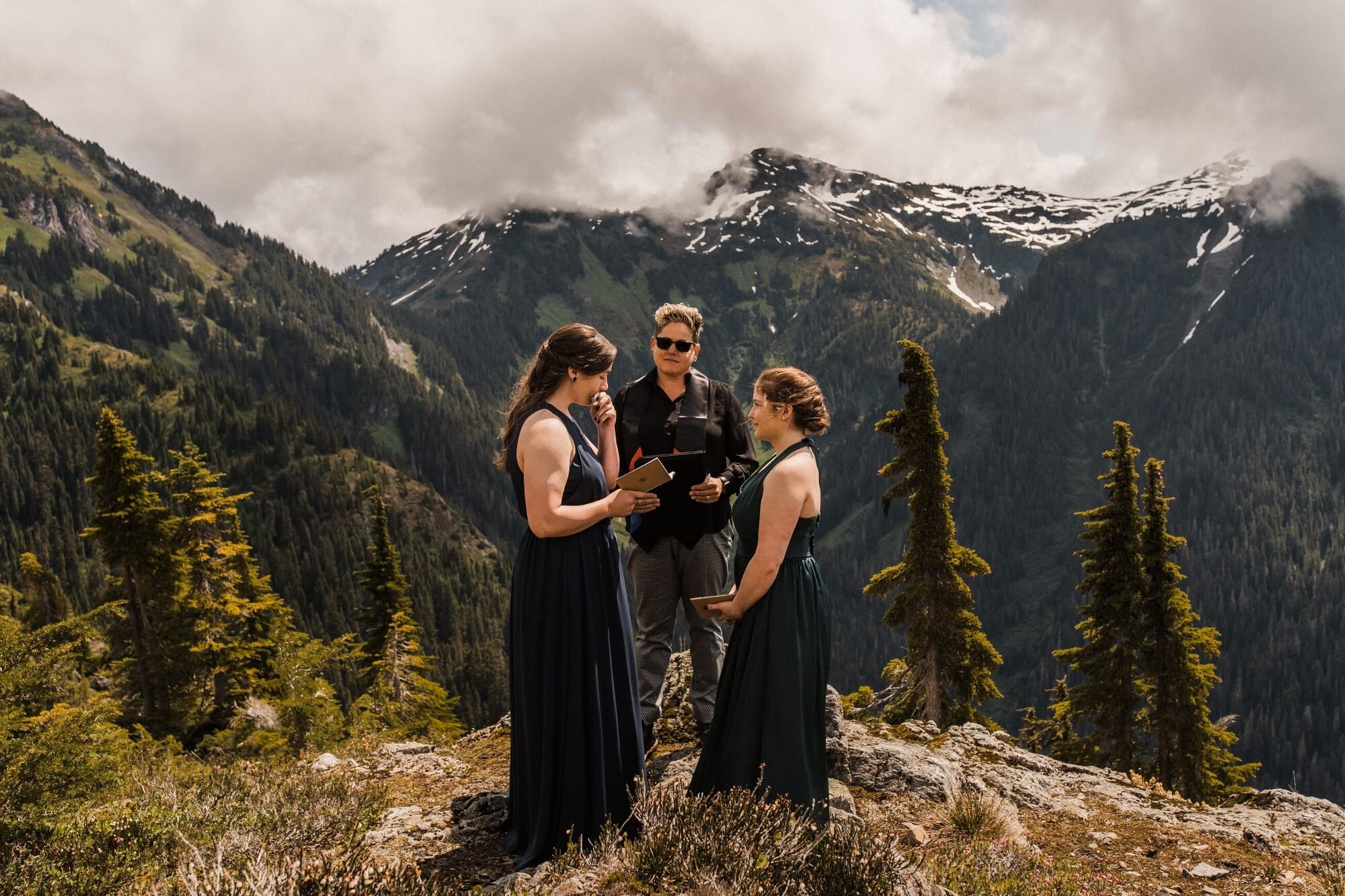 elopement with family | Between the Pine