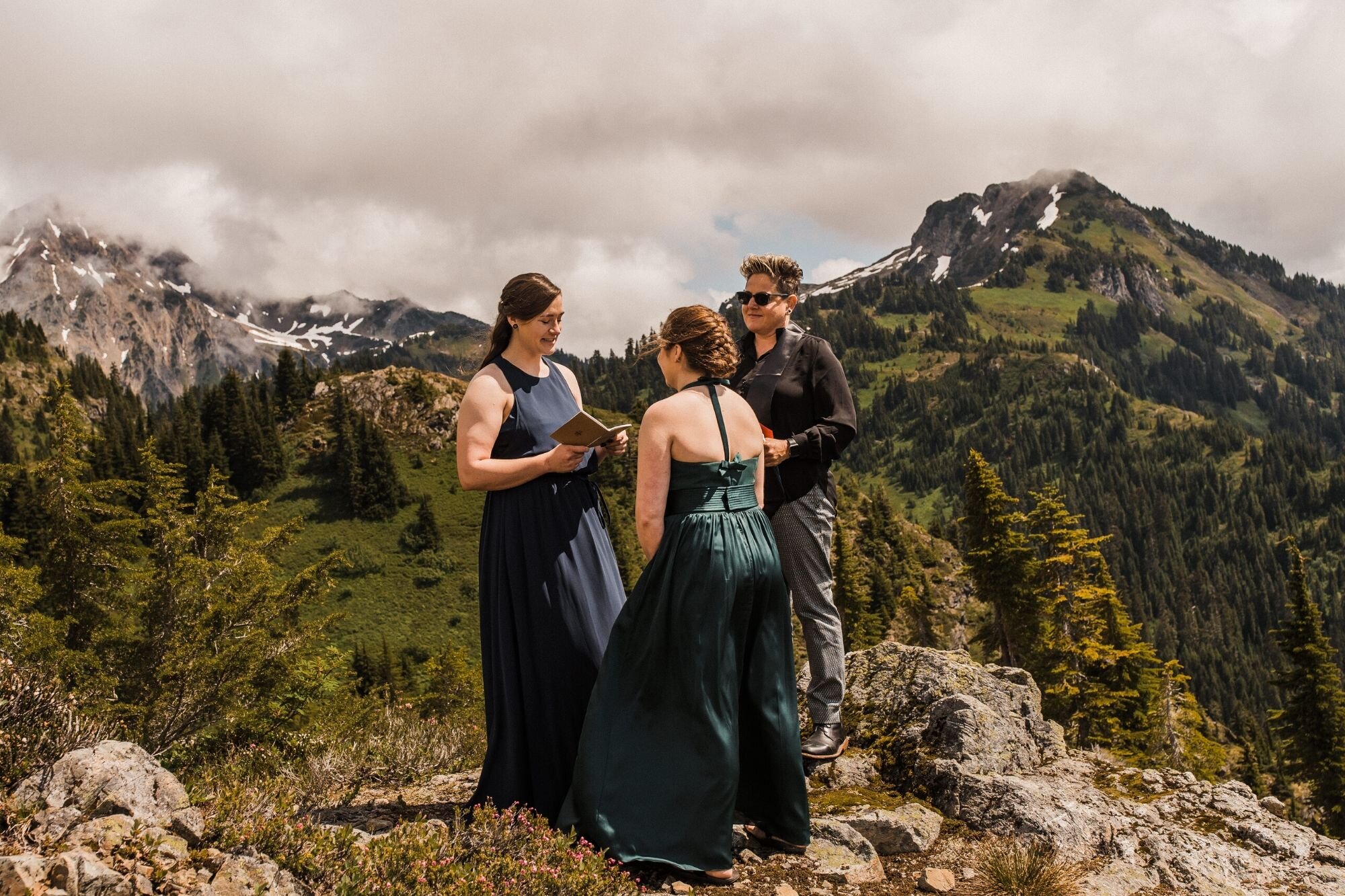 elopement with family | Between the Pine