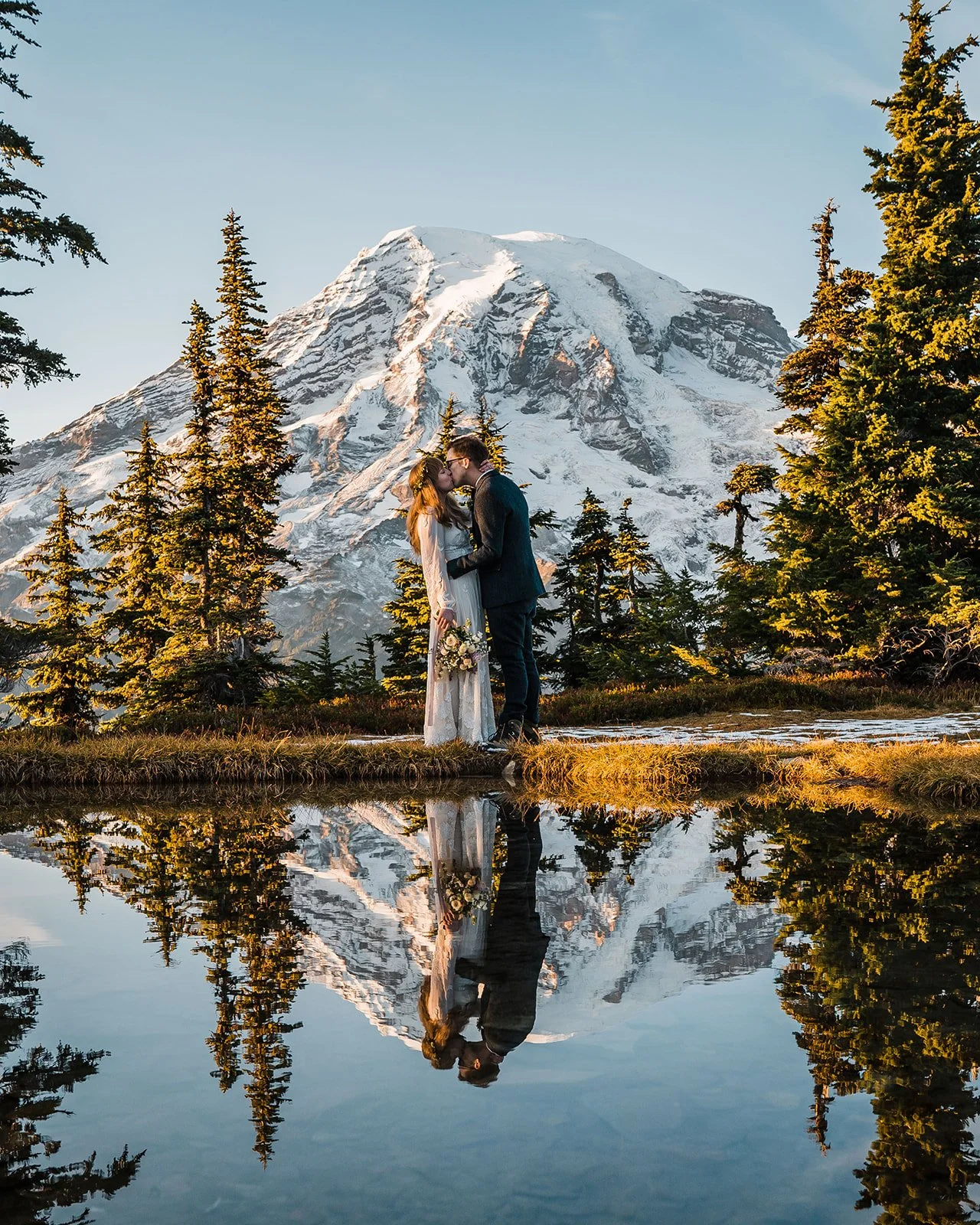 Stunning Mount Rainier Elopement 
