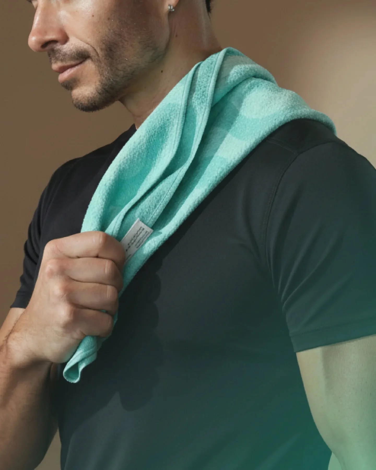 Dries Fast. Stays Fresh. The PRO-DRI Towel turns recycled, post-consumer waste into your toughest gym essential.