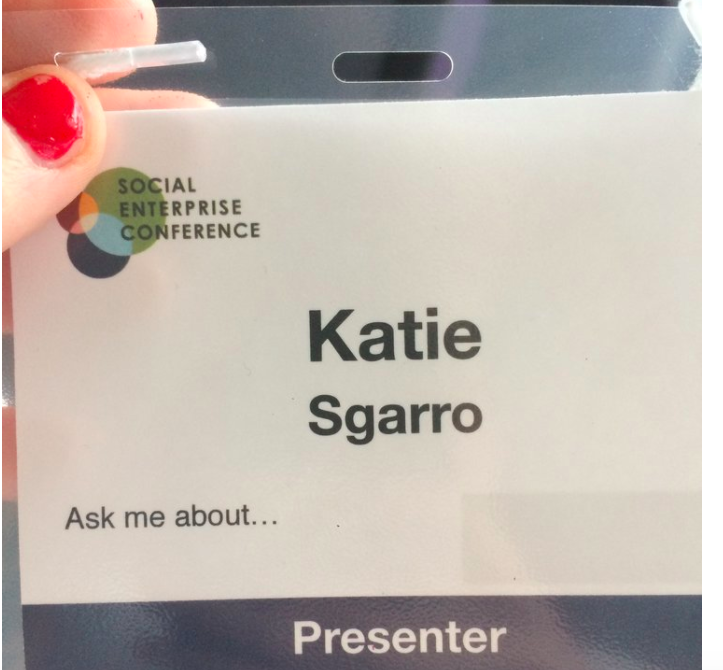 Katie Sgarro, AsylumConnect Co-Founder & President, represents AsylumConnect at the 2017 Harvard SECON Pitch Competition.