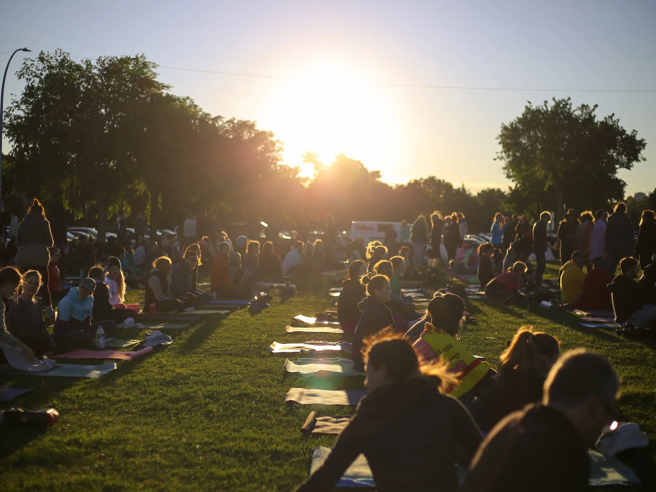 6th annual Sunrise Solstice Namaskar