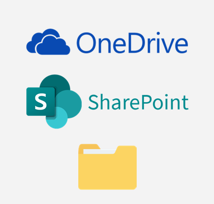  Flo10 connectors: OneDrive, SharePoint, and Network Shares 