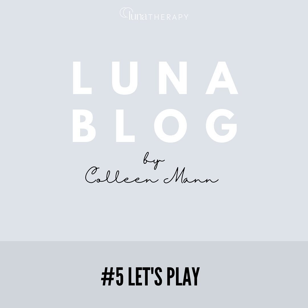OT Colleen shares musings on disconnection and trauma, and actively creating connection and wellbeing through playing and creative movement 🤸🏽&zwj;♀️

https://www.lunatherapy.com.au/blog/2021/9/6/lets-play-musings-from-ot-colleen

.
.
.

#occupatio