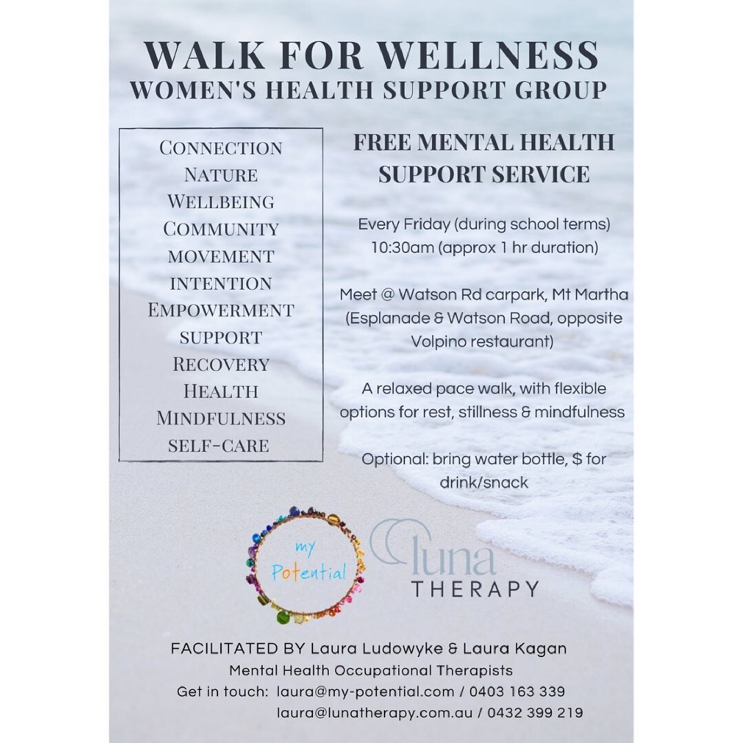 Walk for Wellness is back this Friday (and every Friday of school terms)! If this offering speaks to you please reach out to connect with us 🌱 #morningtonpeninsulabusiness #morningtonpeninsulamums #morningtonpeninsula #morningtonpeninsulabusinesswom