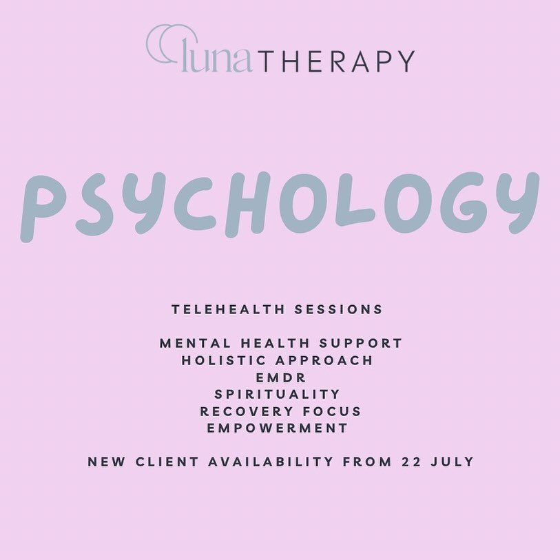 ~ Psychology availability from July 22 2024, for new clients and returning clients. Short term and long term support options available. Please get in touch with any questions about our Psychology service or complete referral and intake form on our we