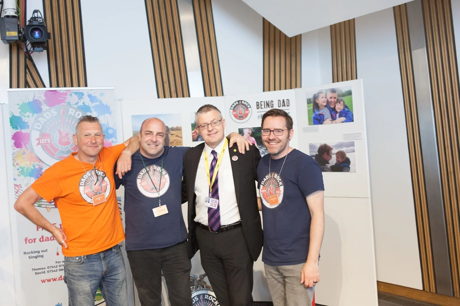 MSPs Bob Doris and Richard Lyle came to see us also. 
