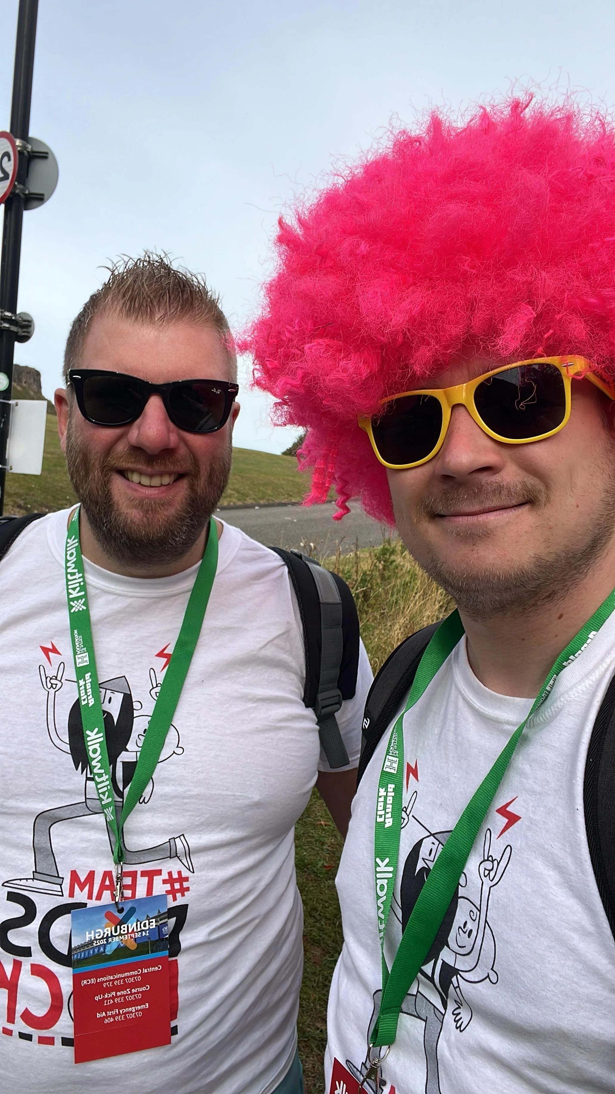 Edinburgh Kiltwalk Mighty Striders