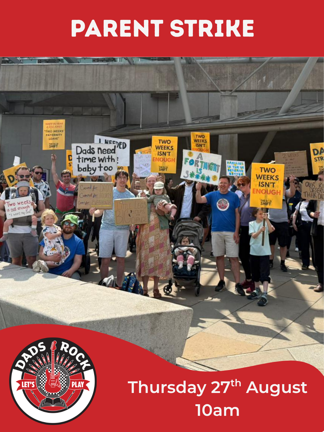Mums and Dads down tools, as first ever Parent Strike called in Scotland
