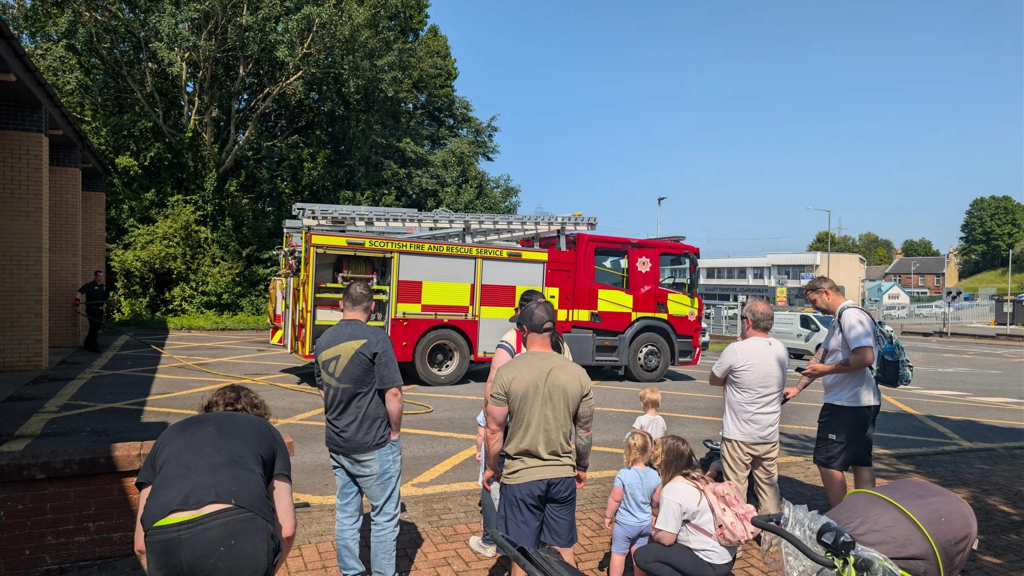 Kilmarnock Fire station visit