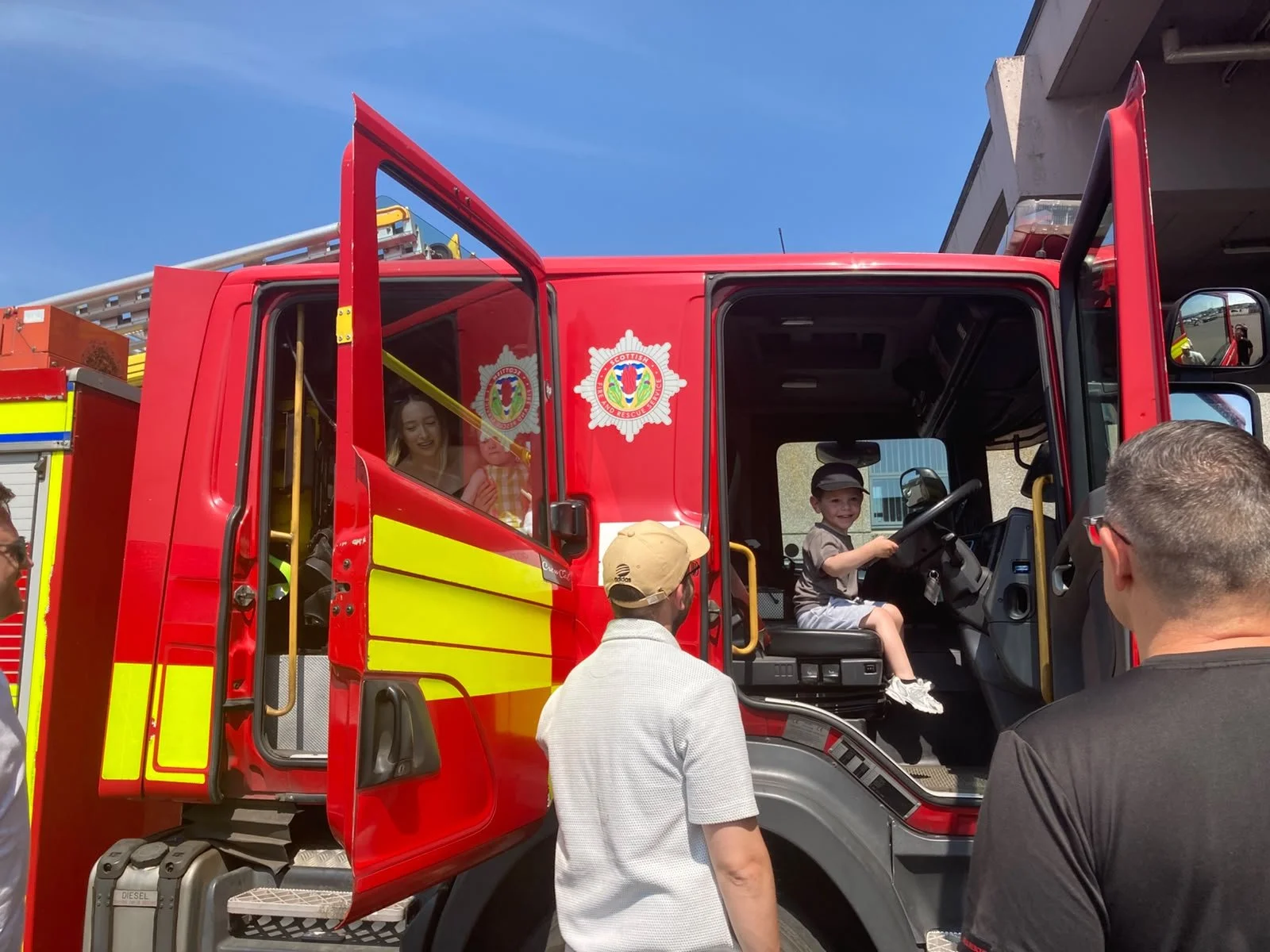 Kilwinning Fire Station visit