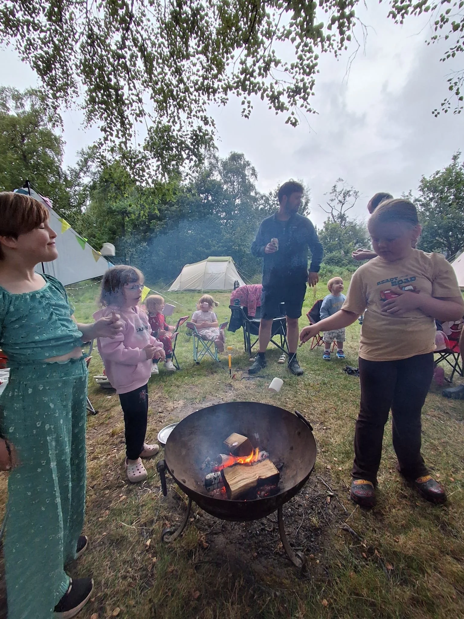 Loch Achray Camping weekend