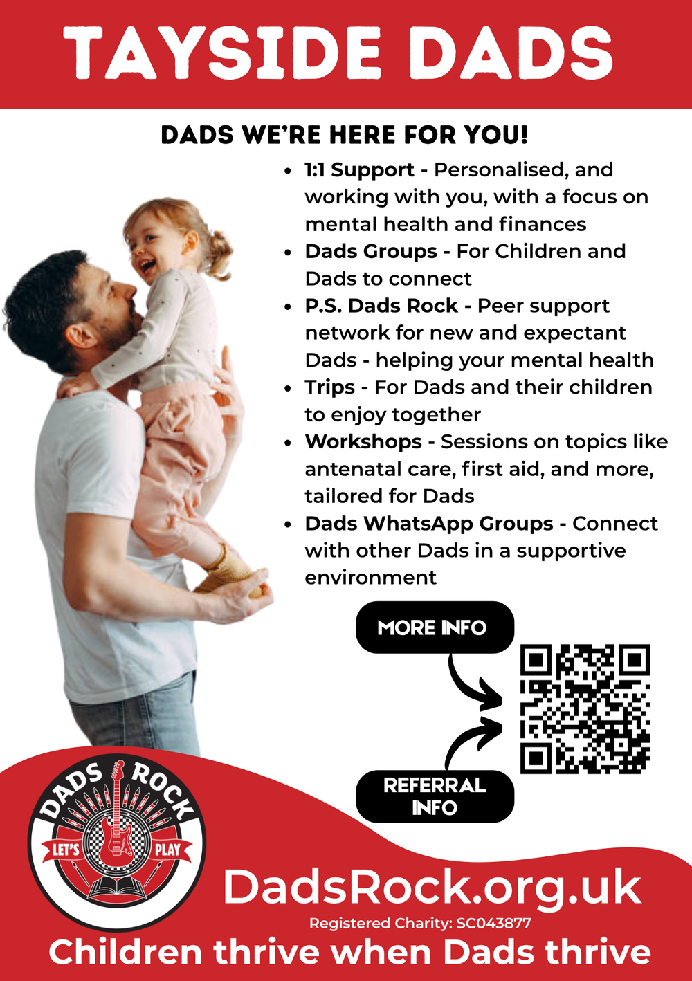 Support for Dads in Tayside - Dads Rock — Dads Rock