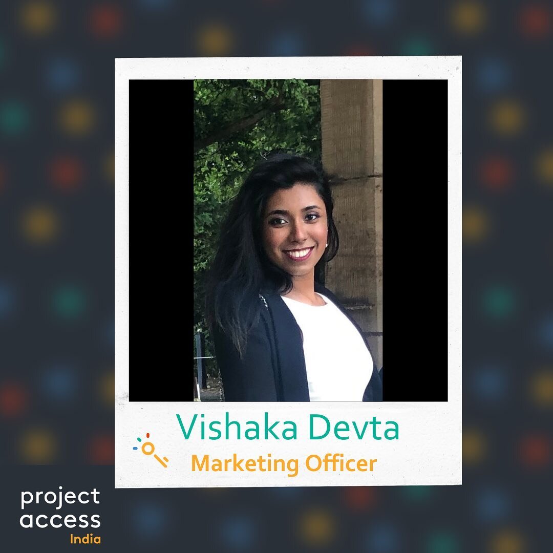 Next Up is out Marketing Officer. Vishaka Devta. She&rsquo;s a 3rd year Management student at the University of Warwick!

Feel free to reach out to us with any questions you may have on how to join Project Access and sign up to become a Mentee or Men
