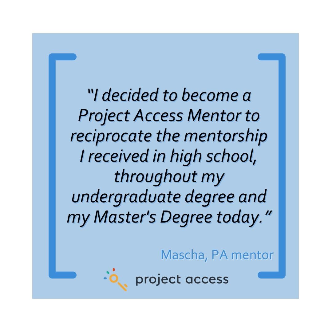 Did you know that Project Access' services are free of charge?

Project Access offers a personal mentor, 1:1 sessions, workshops, and bootcamps among other things! We offer support for  undergraduate and graduate programs  in the UK, EU and US🎉!

We