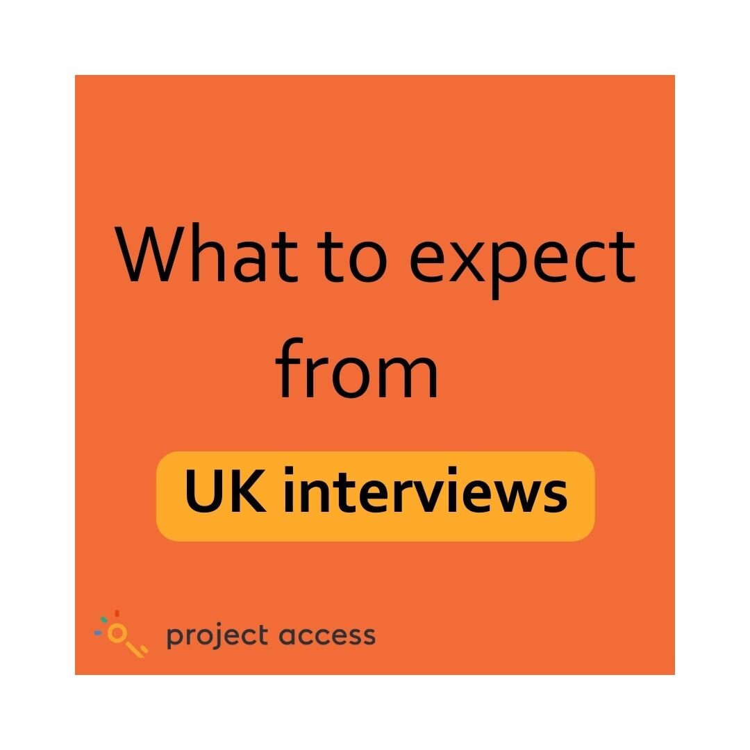 Unlike US universities, Oxbridge and other UK universities' interviews focus on academic potential rather than personality!

In UK interviews, it is essential to showcase critical thinking, understanding, and curiosity🤯. 

There is not a set format 