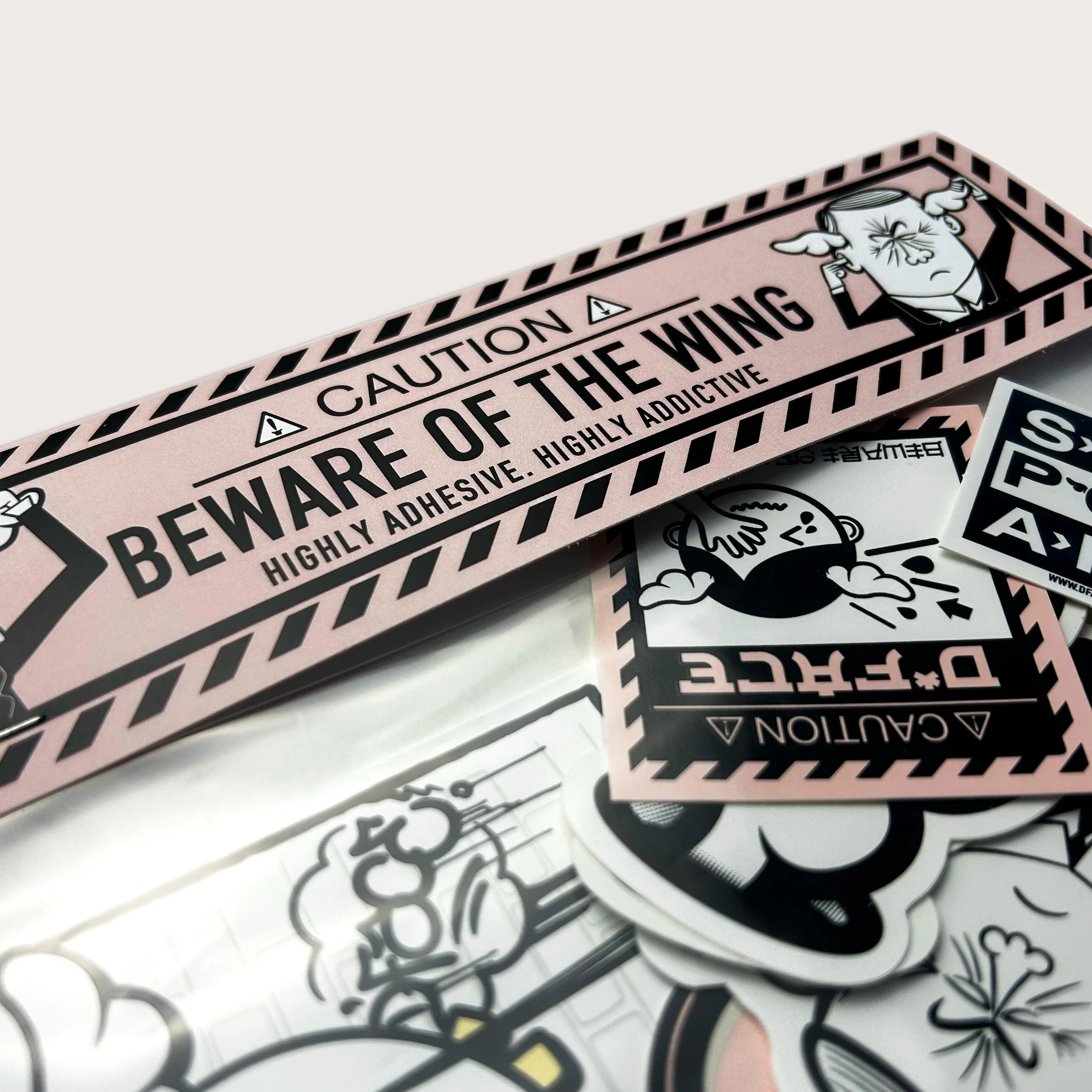 Beware The Wing Sticker Pack Close New.jpg