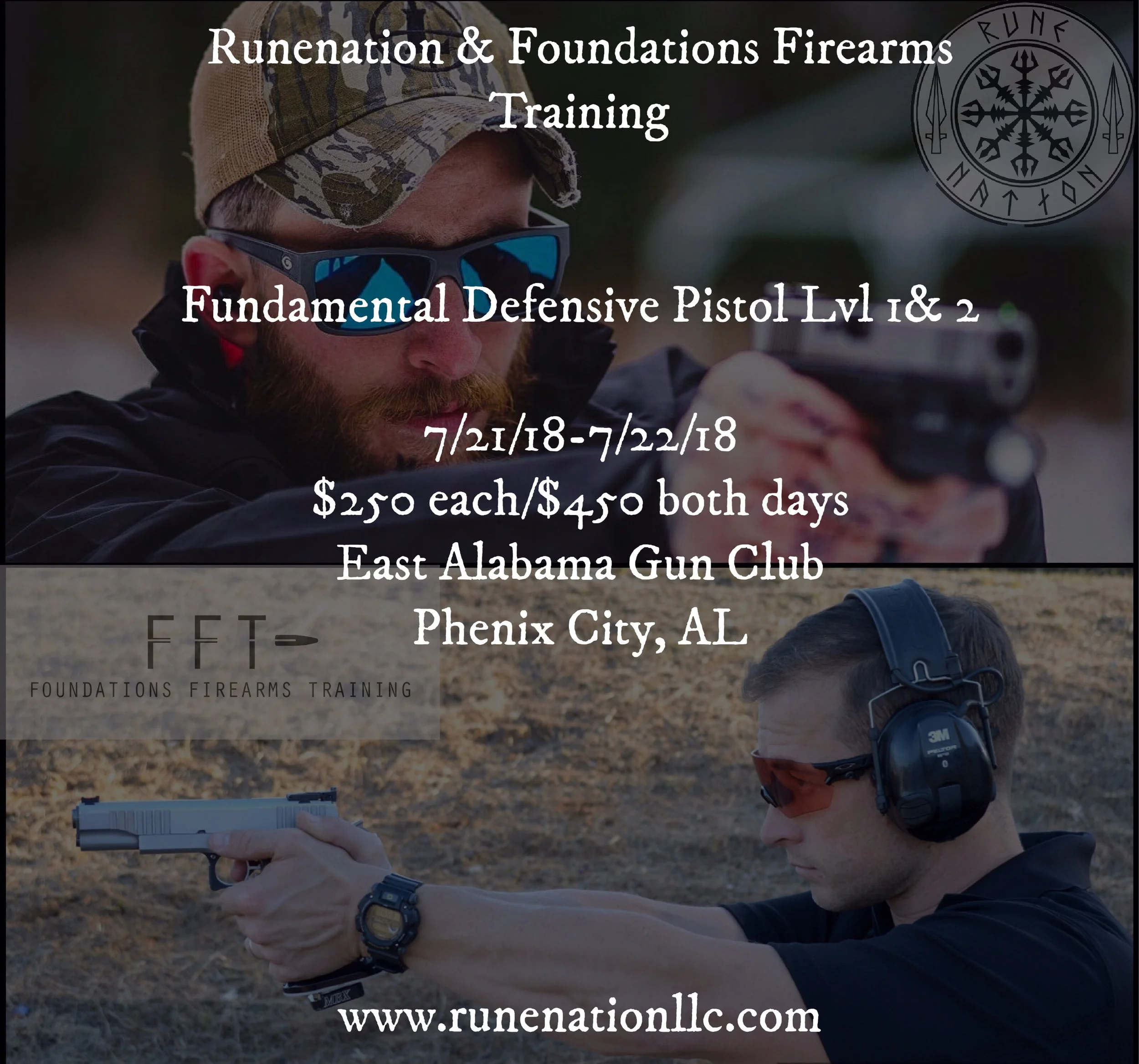 Fundamental Defensive Pistol LVL 1 & 2