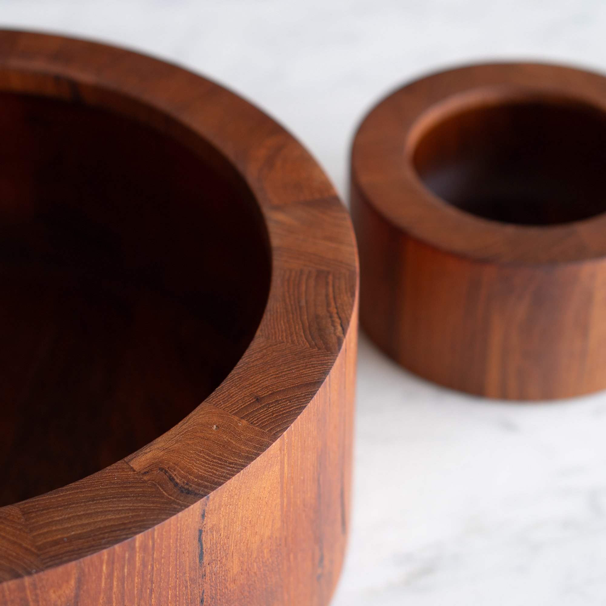 [OR334] Teak Salad Bowl Set by Dansk, Pair - Square8.jpg