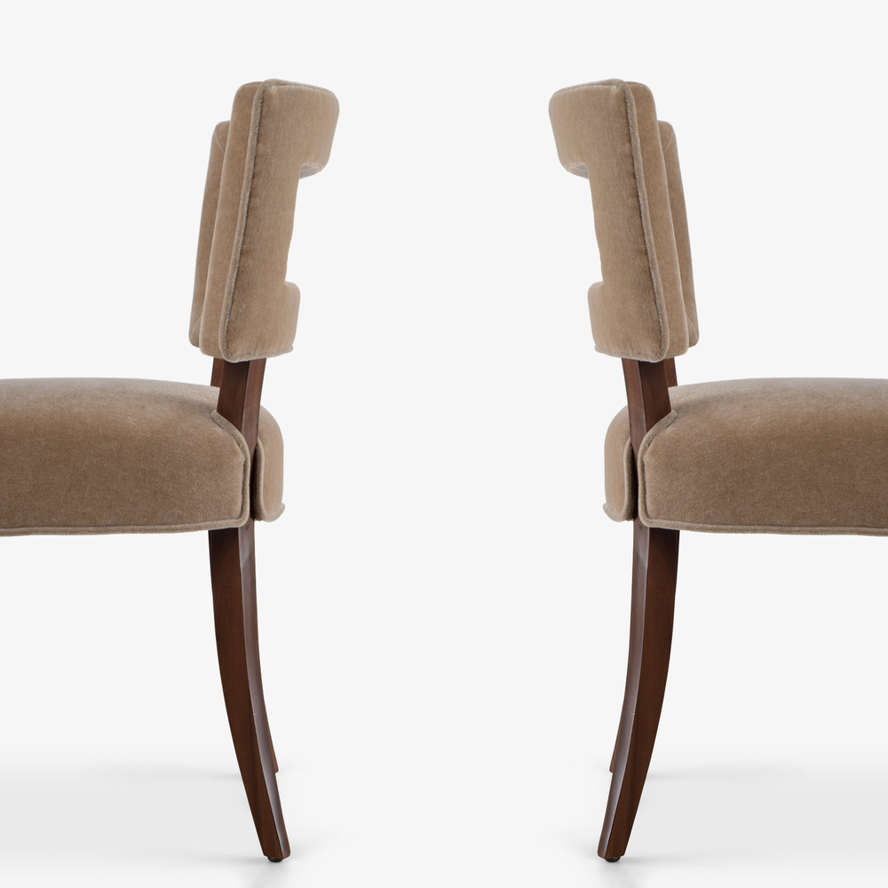 Refinery Chairs of Paldao Mohair, Beige Dining Gilbert Object in Miller Set | for Sand Herman Rohde 6