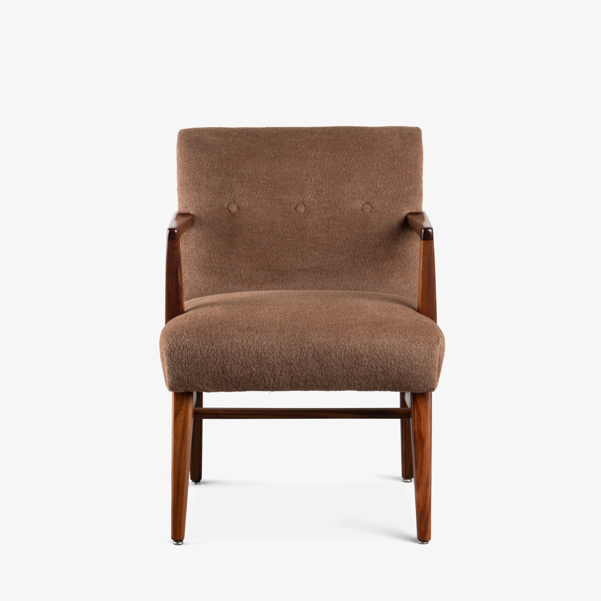 [OR243] Jens Risom Accent Chair in Cinnamon Alpaca - Square.png