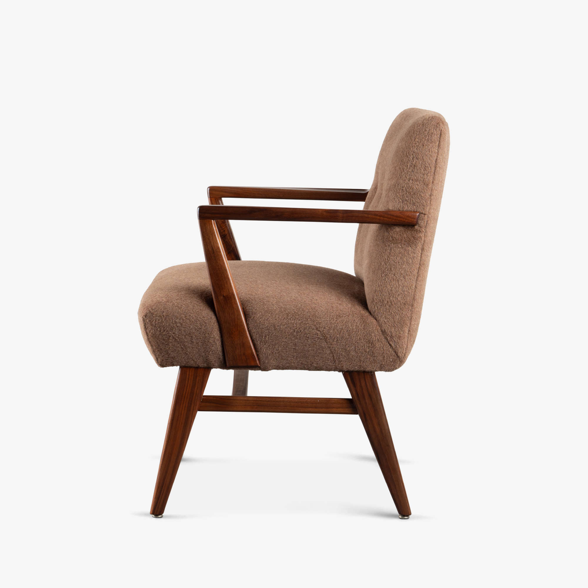 [OR243] Jens Risom Accent Chair in Cinnamon Alpaca - Square3.png