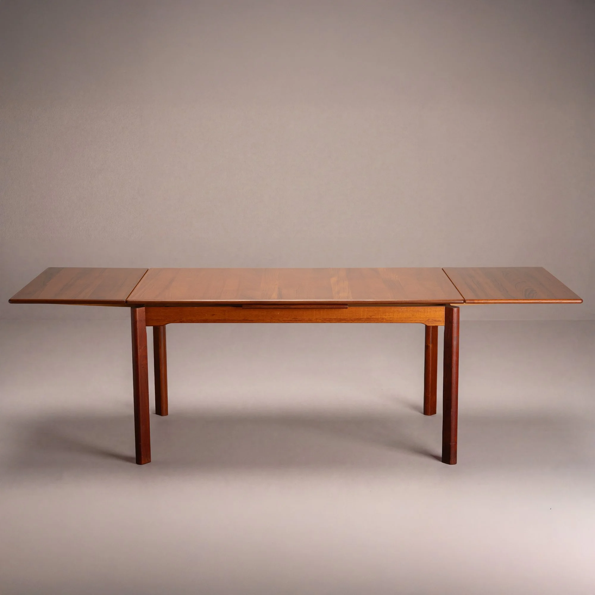 [OR384] Scandinavian Modern Extendable Dining Table in Teak - Square.jpg