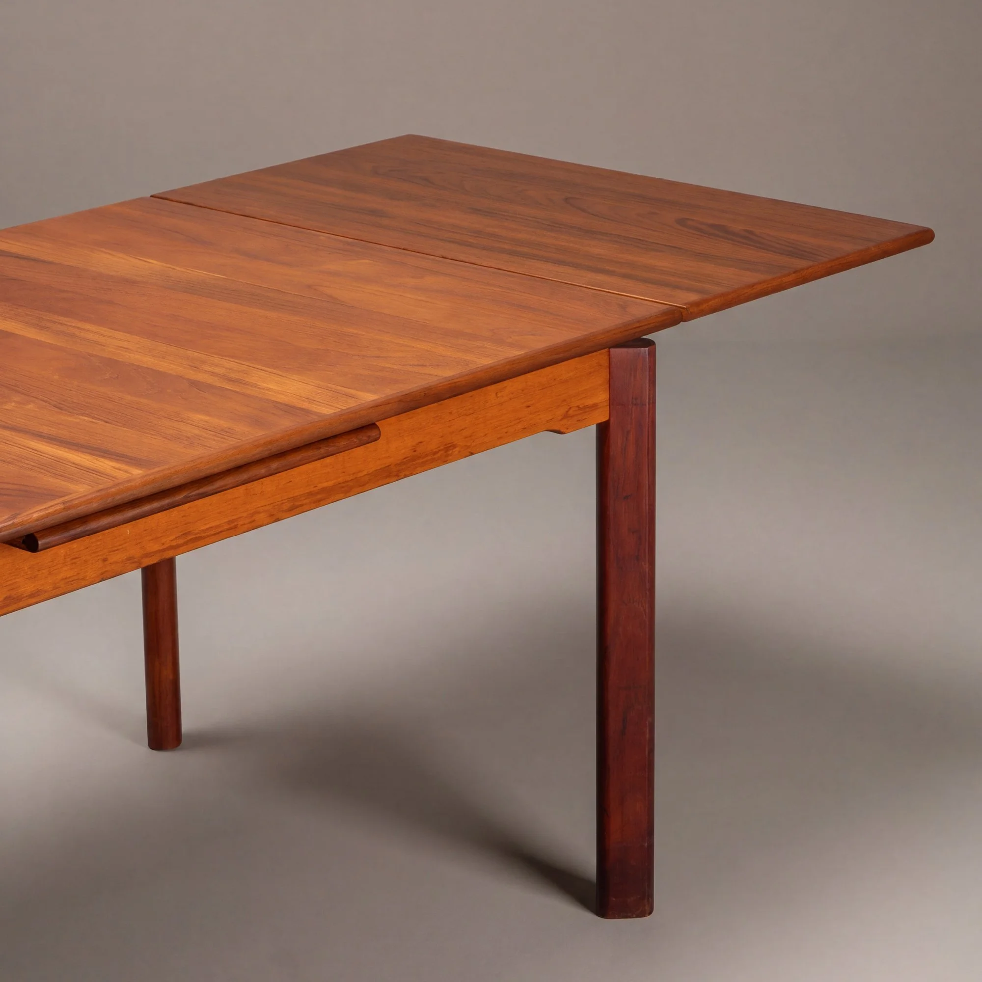 [OR384] Scandinavian Modern Extendable Dining Table in Teak - Square7.jpg