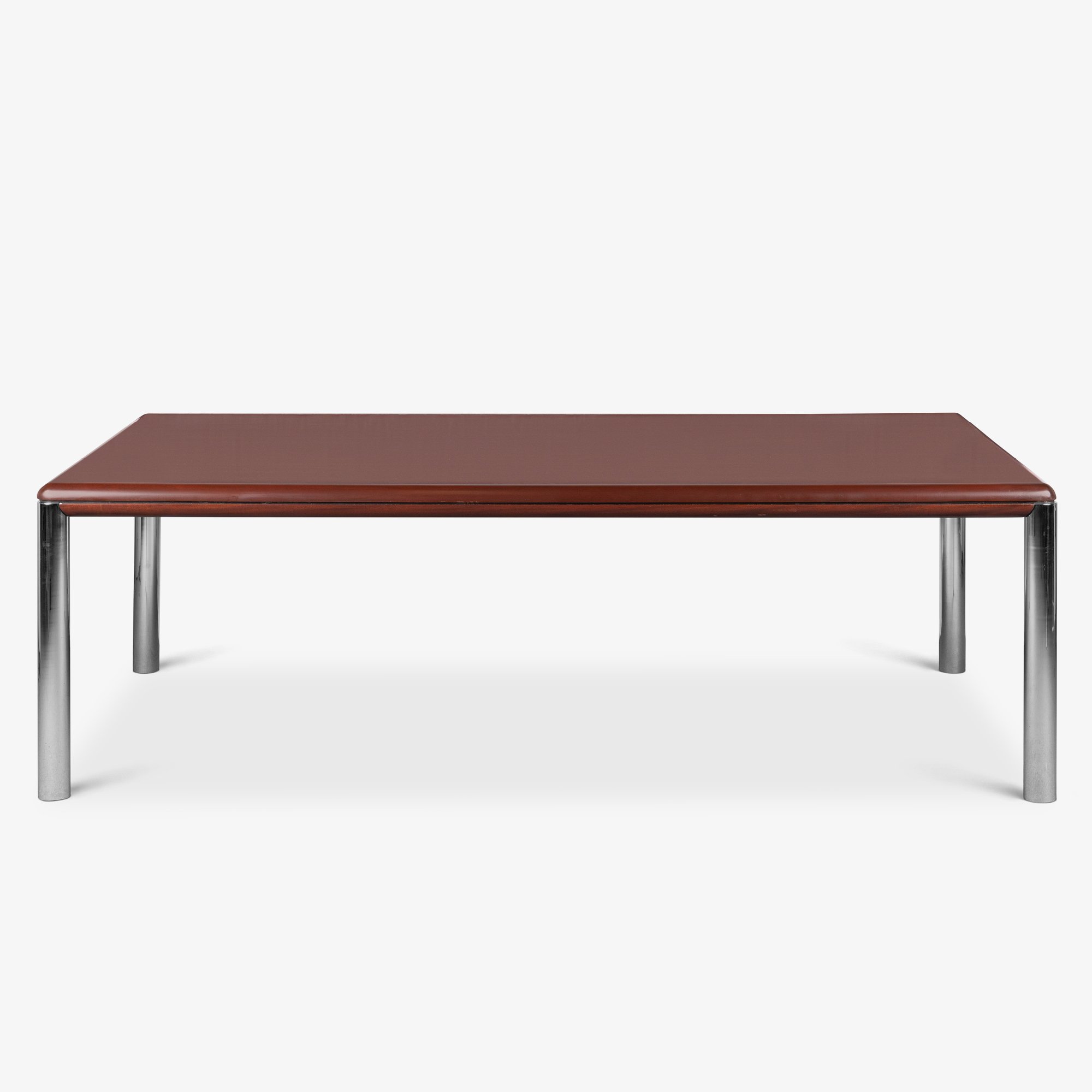 [OR319] Custom Knoll Dining Table with Chrome Legs - Square2.jpg