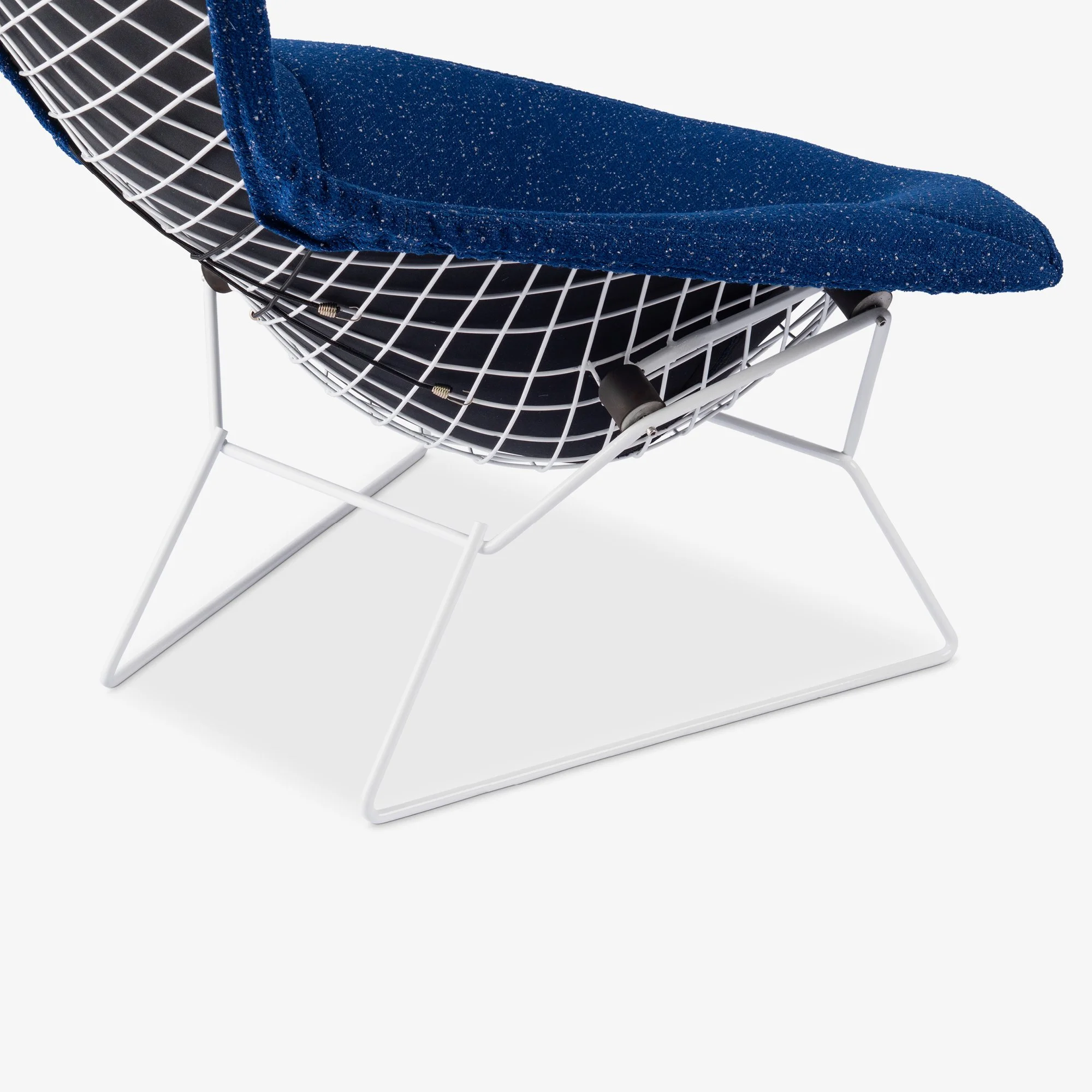 [OR357] Early Knoll Bertoia Bird Chair in Gloss White with Kvadrat Raf Simons Fabric - Square9.jpg