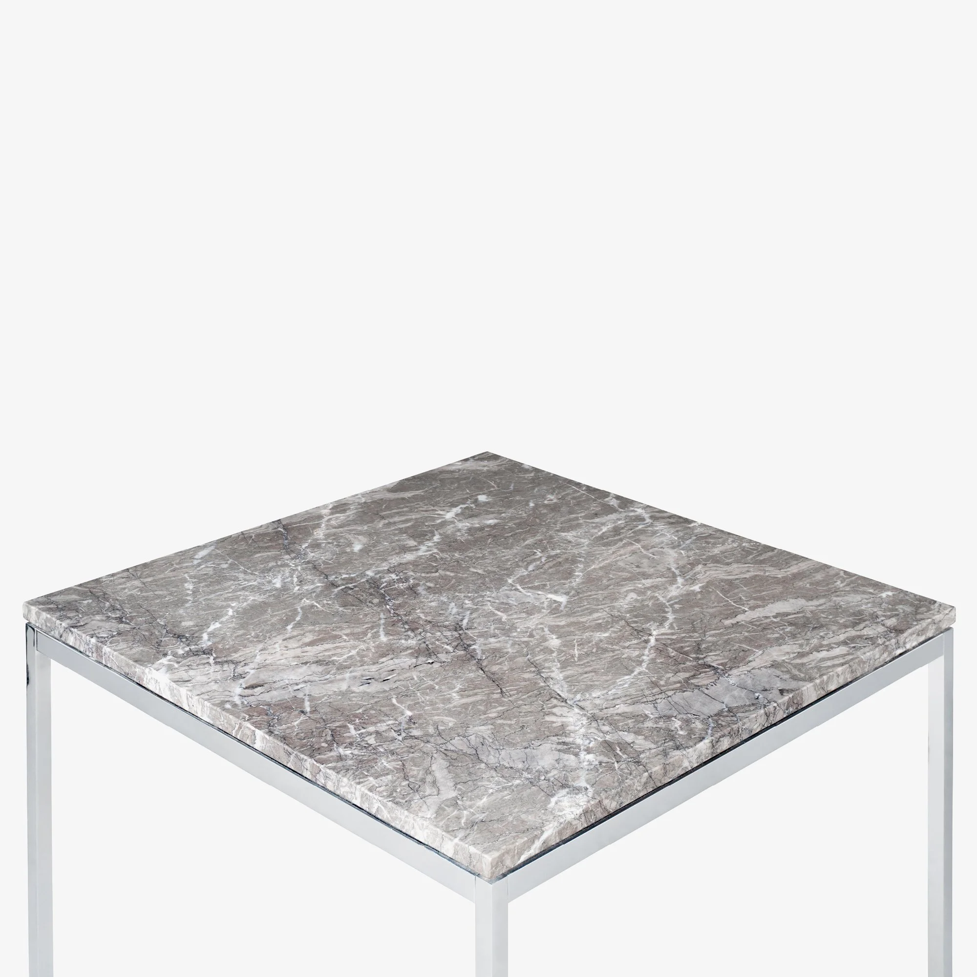 [OR295] Custom Florence Knoll Accent Table in Gray Marble - Square5.jpg