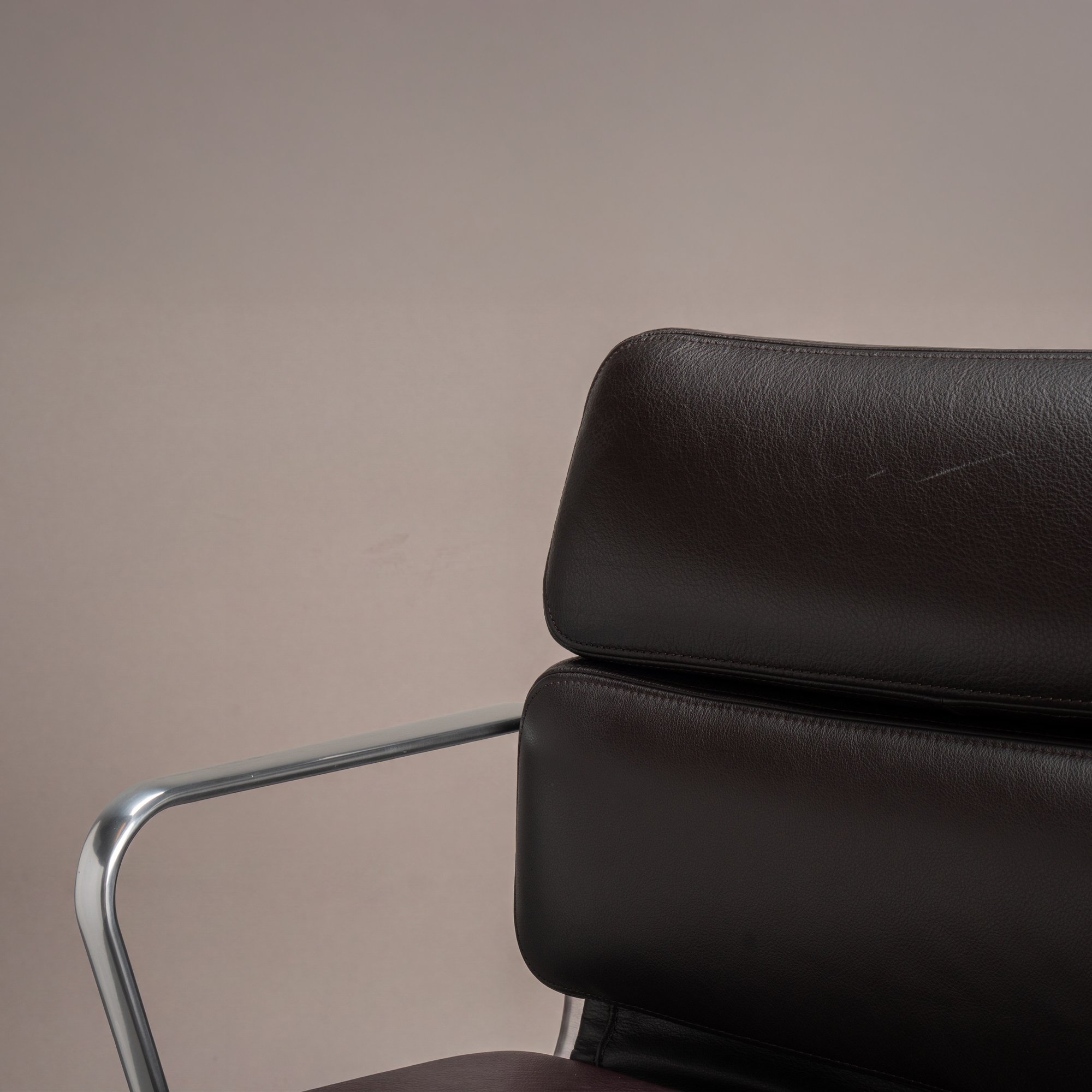 [OR387] Eames Soft Pad Management Chair in Espresso Leather by Herman Miller - Square8.jpg
