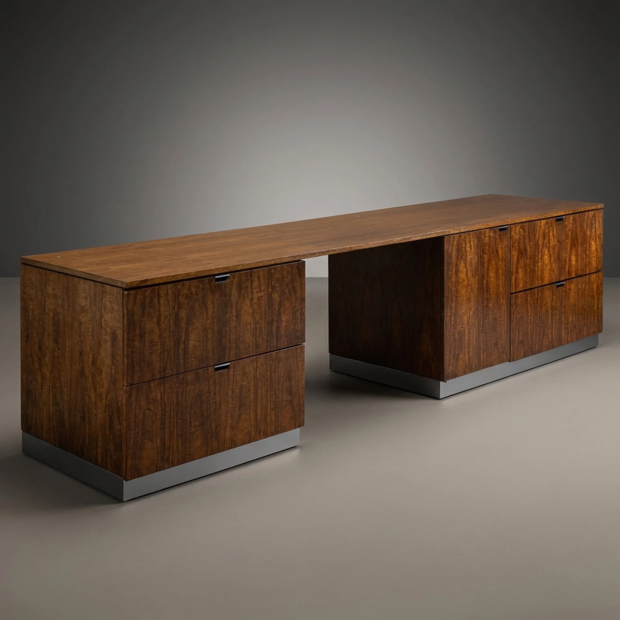 Custom Knoll Executive Credenza Desk