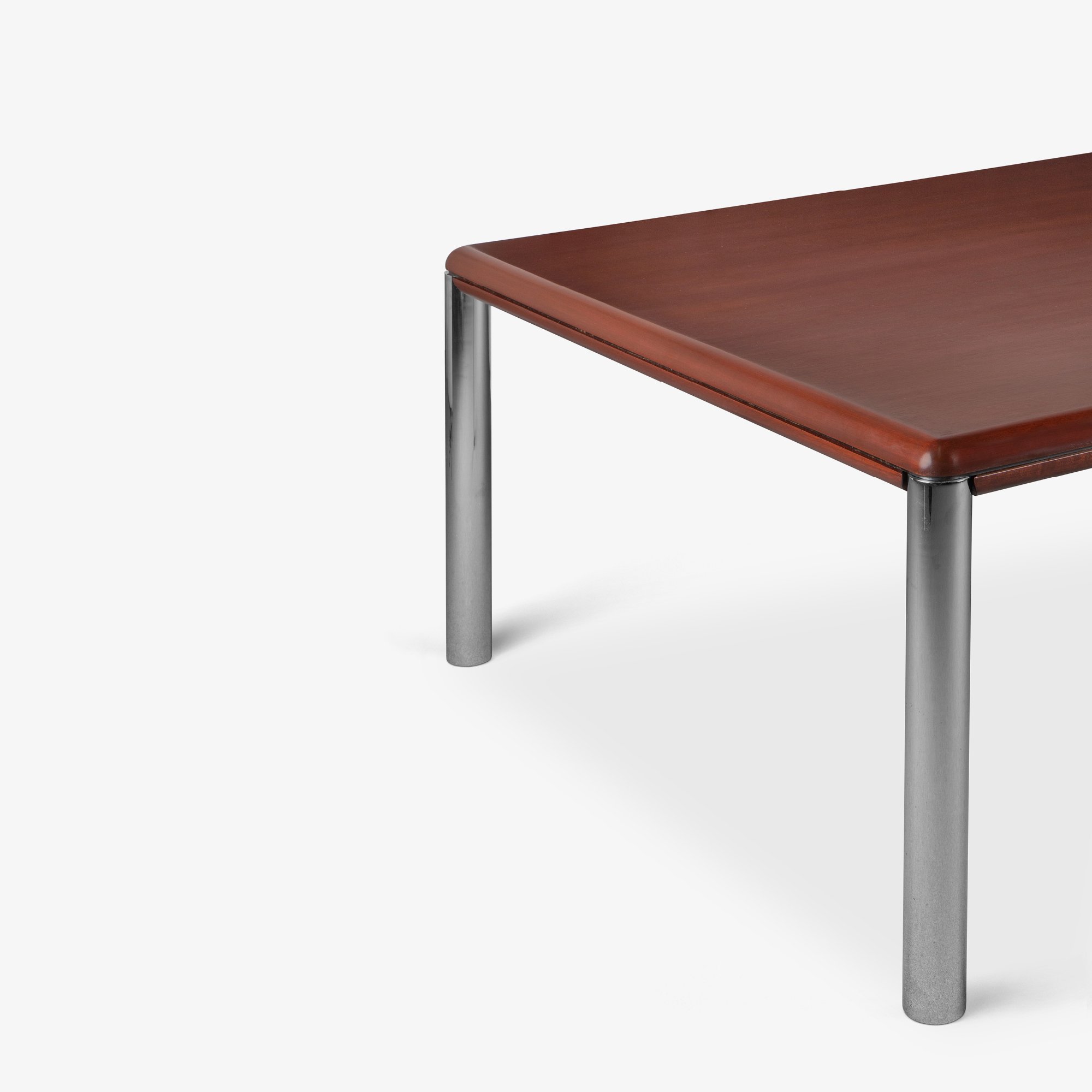 [OR319] Custom Knoll Dining Table with Chrome Legs - Square5.jpg