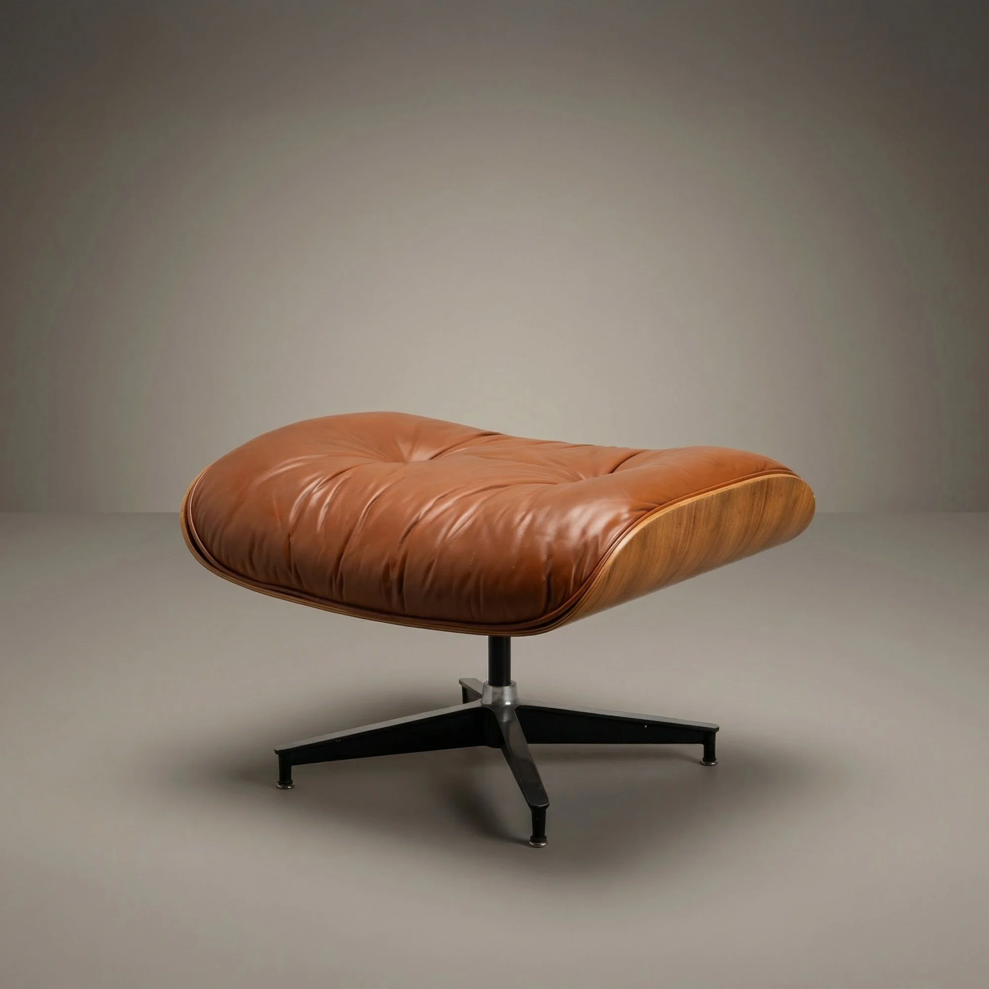 [OR361] Eames Lounge Chair Ottoman in Original Cognac Leather & Rosewood.jpg