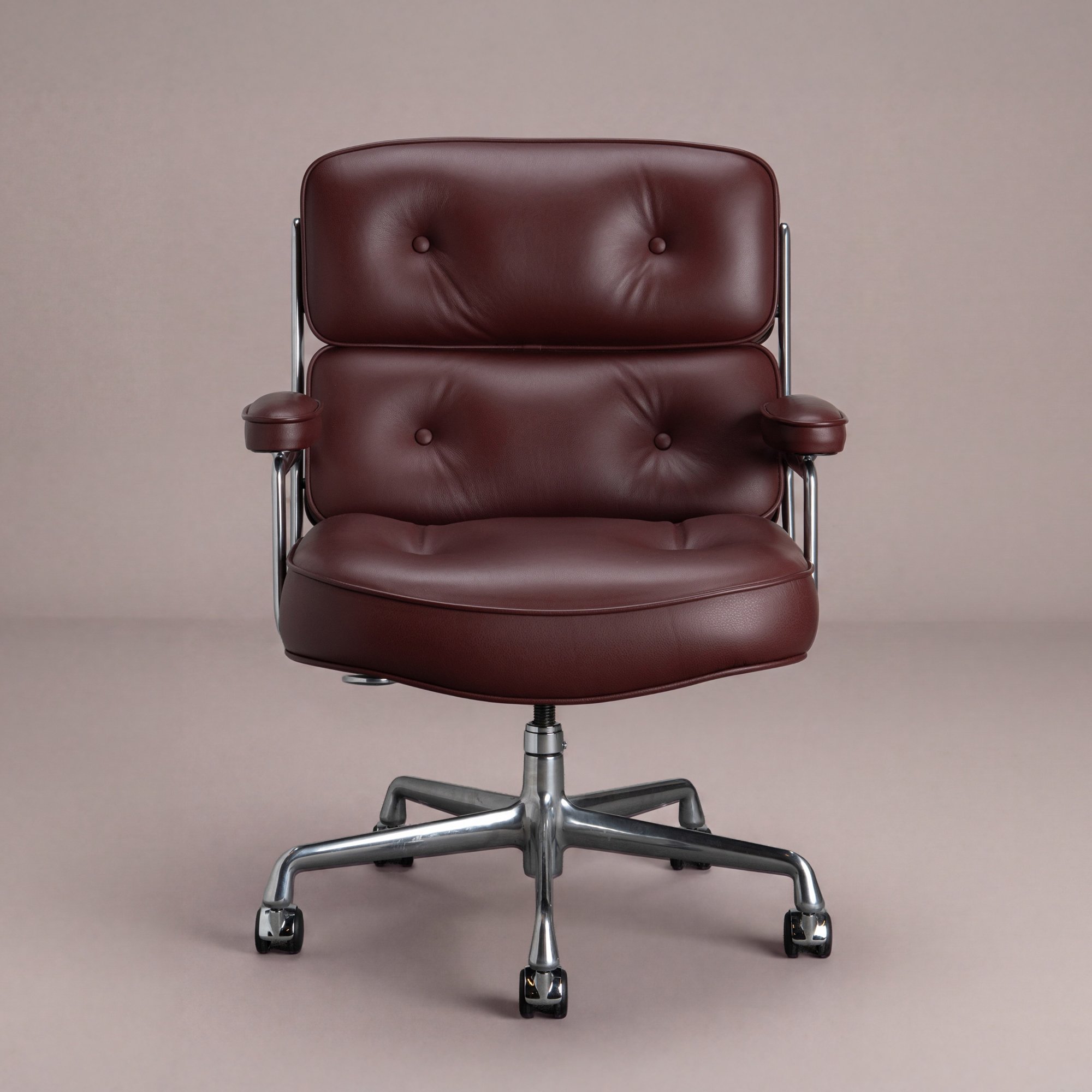 [OR388] Eames Time Life Executive Chair in Bordeaux Leather by Herman Miller - Square.jpg