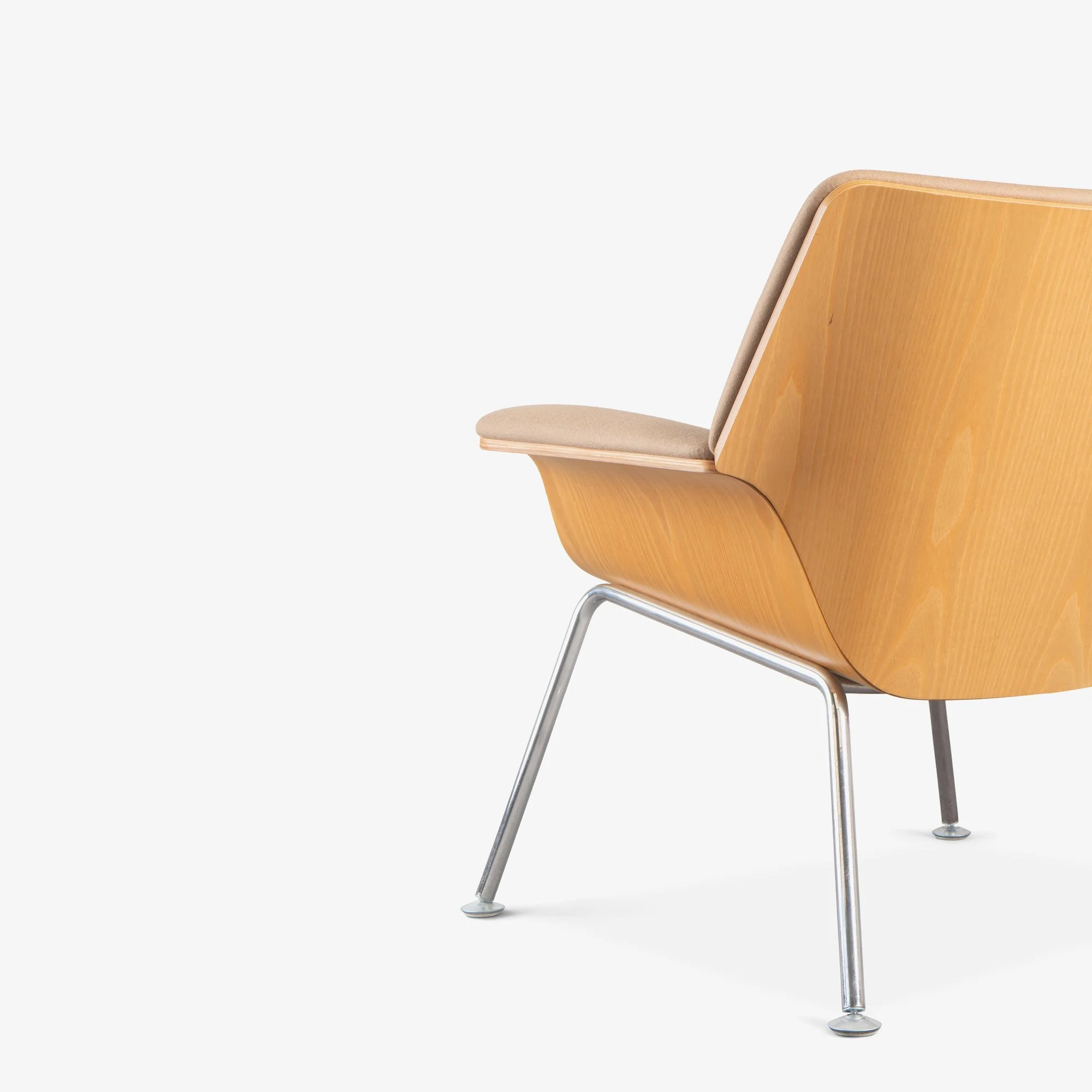 [OR301] Swoop Plywood Lounge Chairs in Camel Wool & Ash by Brian Kane for Herman Miller - Square6.jpg