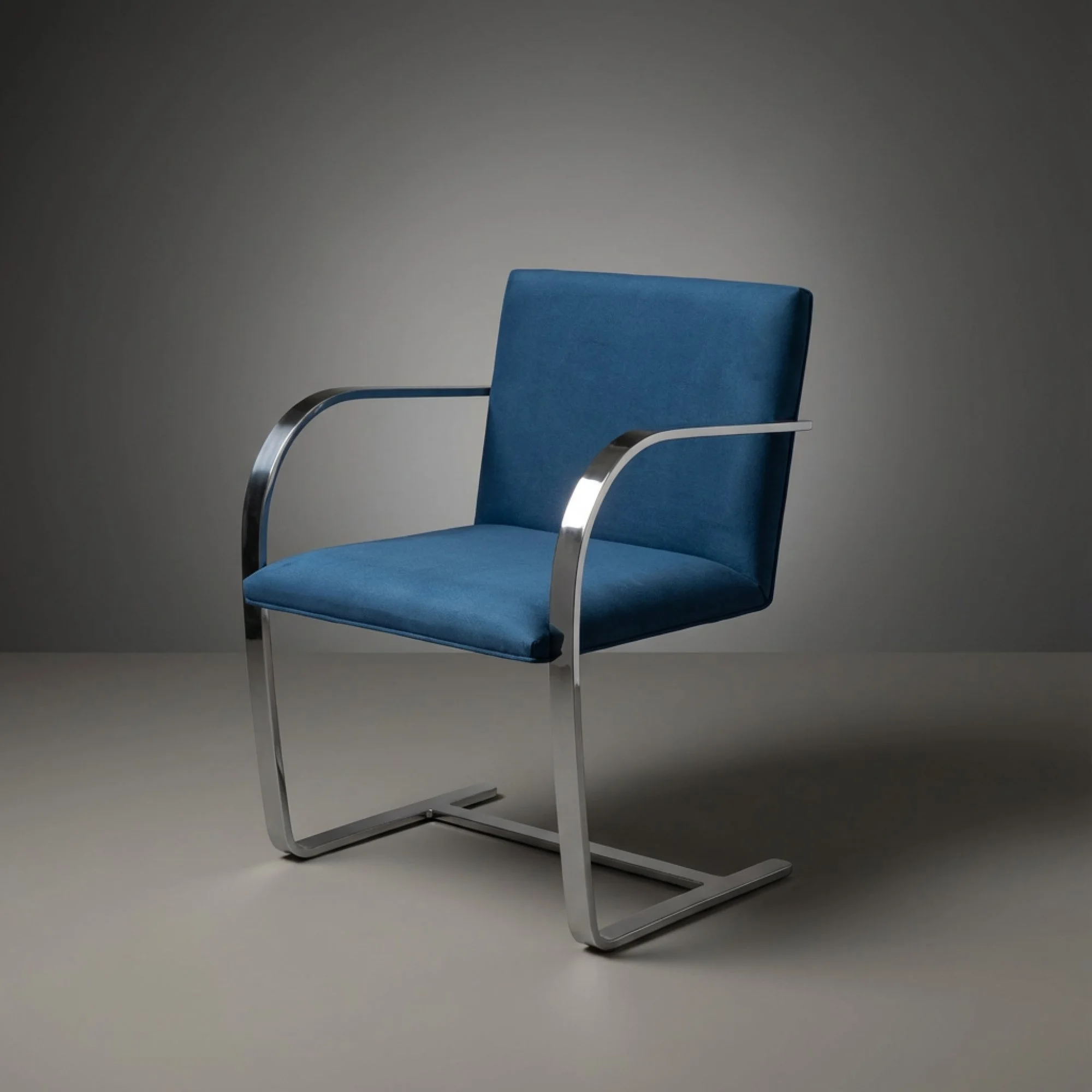 Brno Flat-Bar Chairs in Ultrasuede