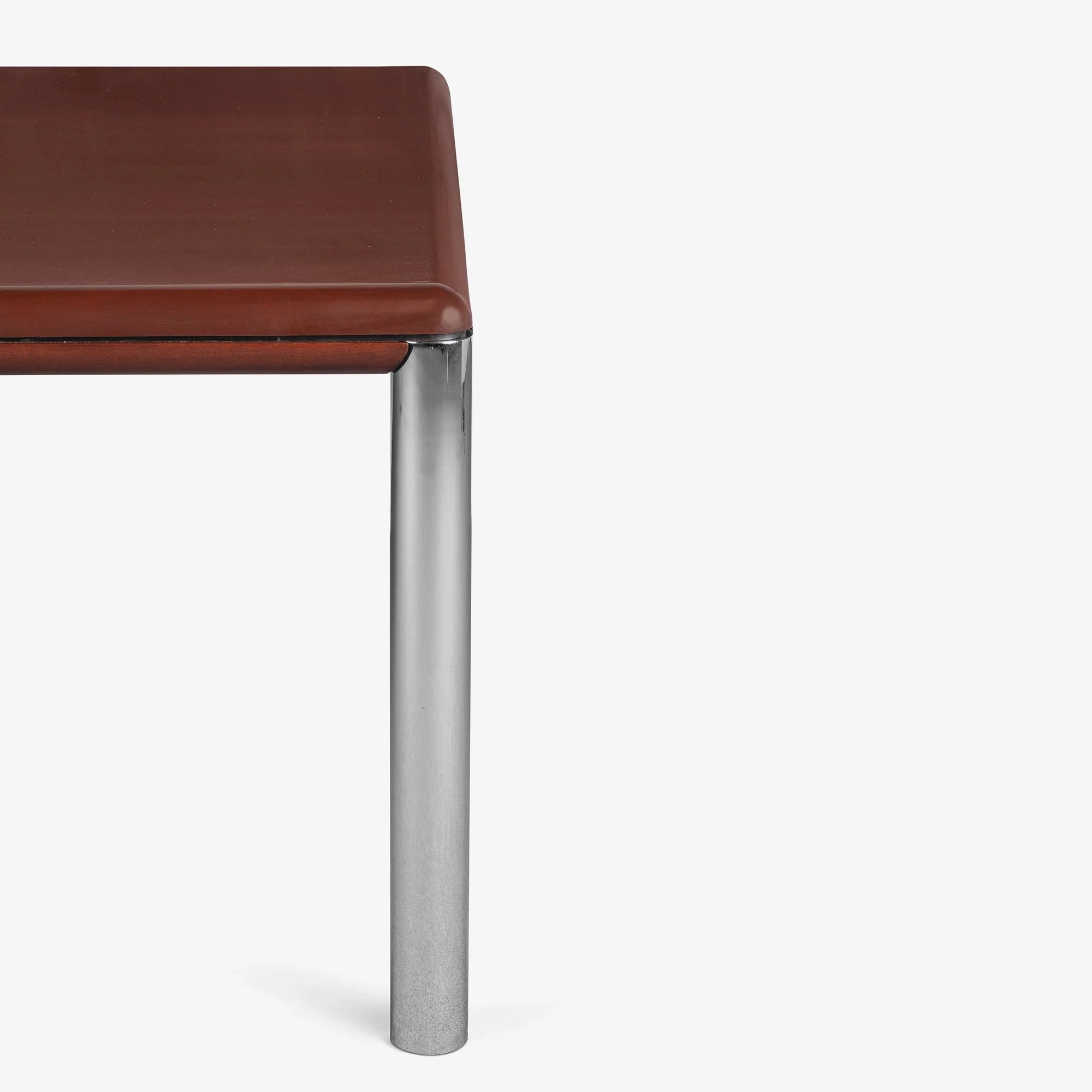 [OR319] Custom Knoll Dining Table with Chrome Legs - Square8.jpg